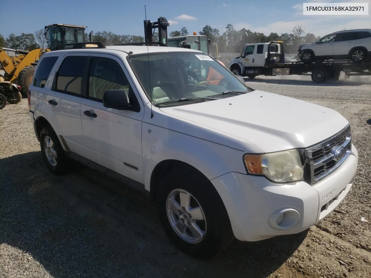 2008 Ford Escape Xlt VIN: 1FMCU03168KA32971 Lot: 75467474