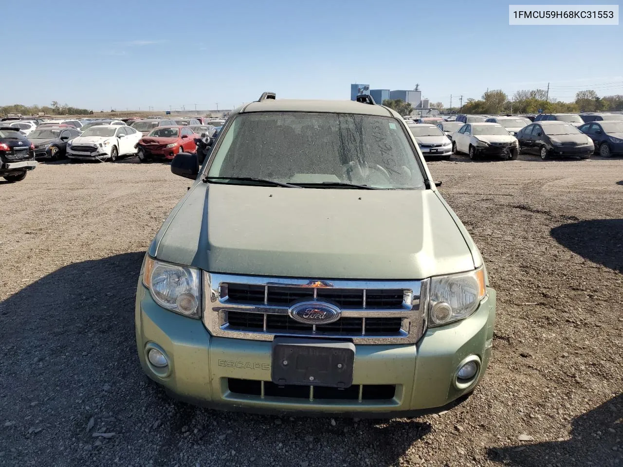 2008 Ford Escape Hev VIN: 1FMCU59H68KC31553 Lot: 75764254