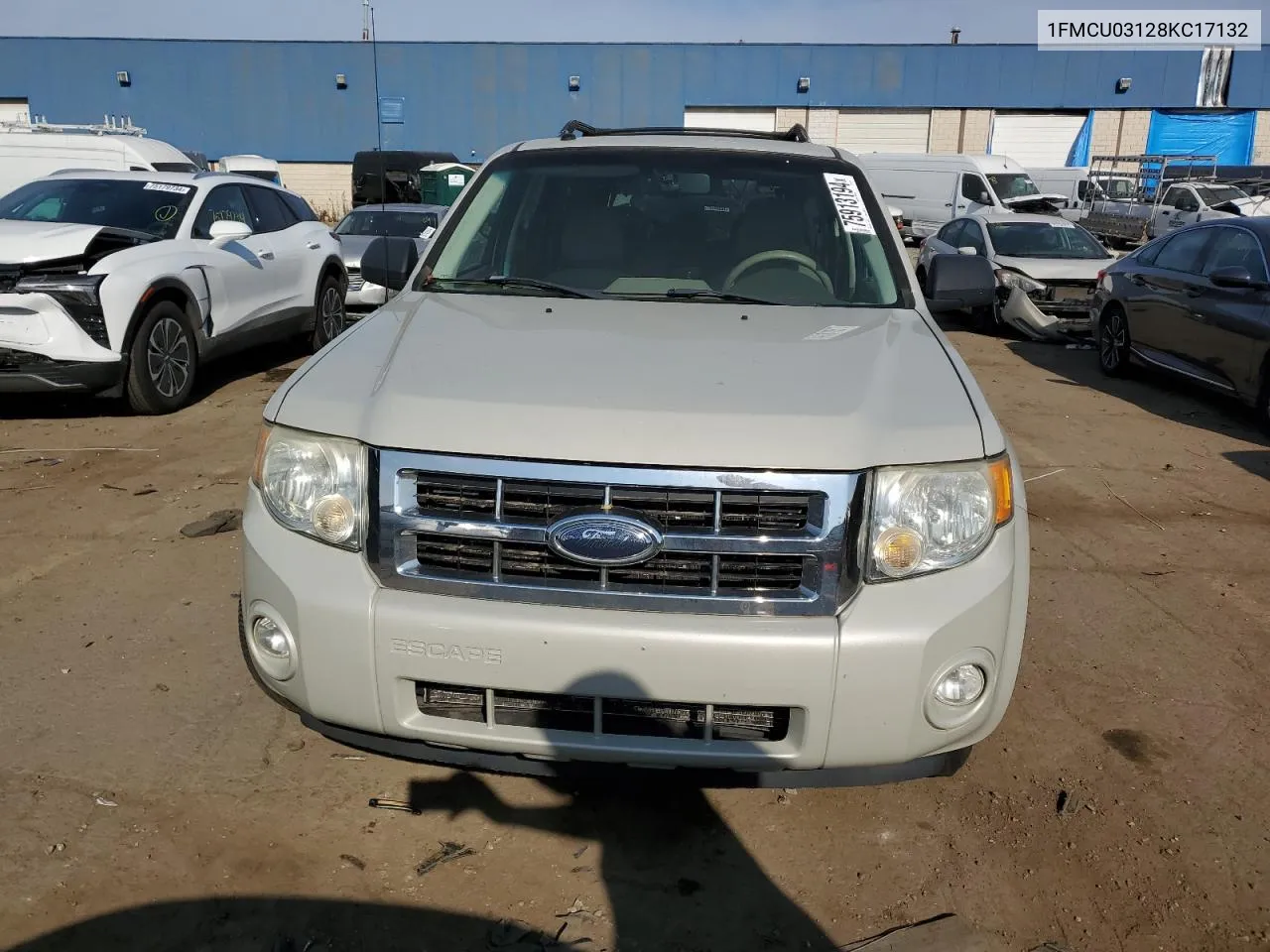 2008 Ford Escape Xlt VIN: 1FMCU03128KC17132 Lot: 75913194