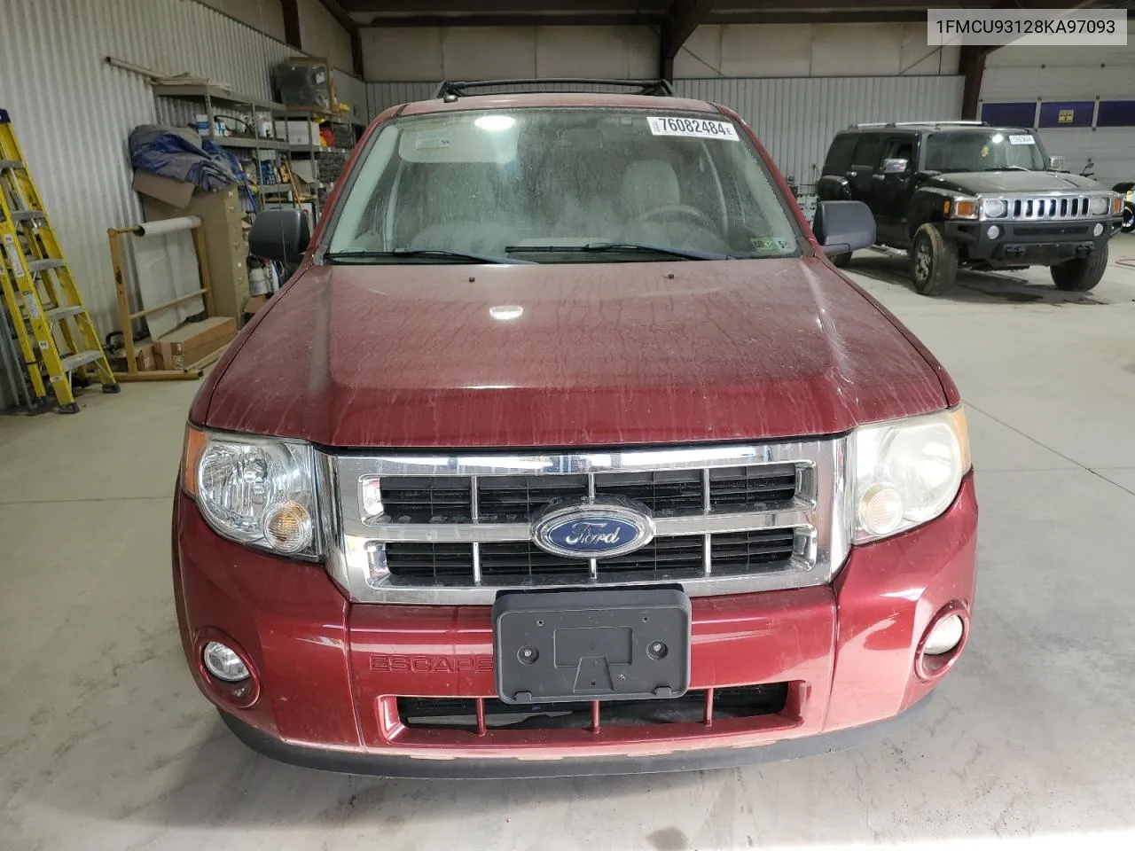 2008 Ford Escape Xlt VIN: 1FMCU93128KA97093 Lot: 76082484