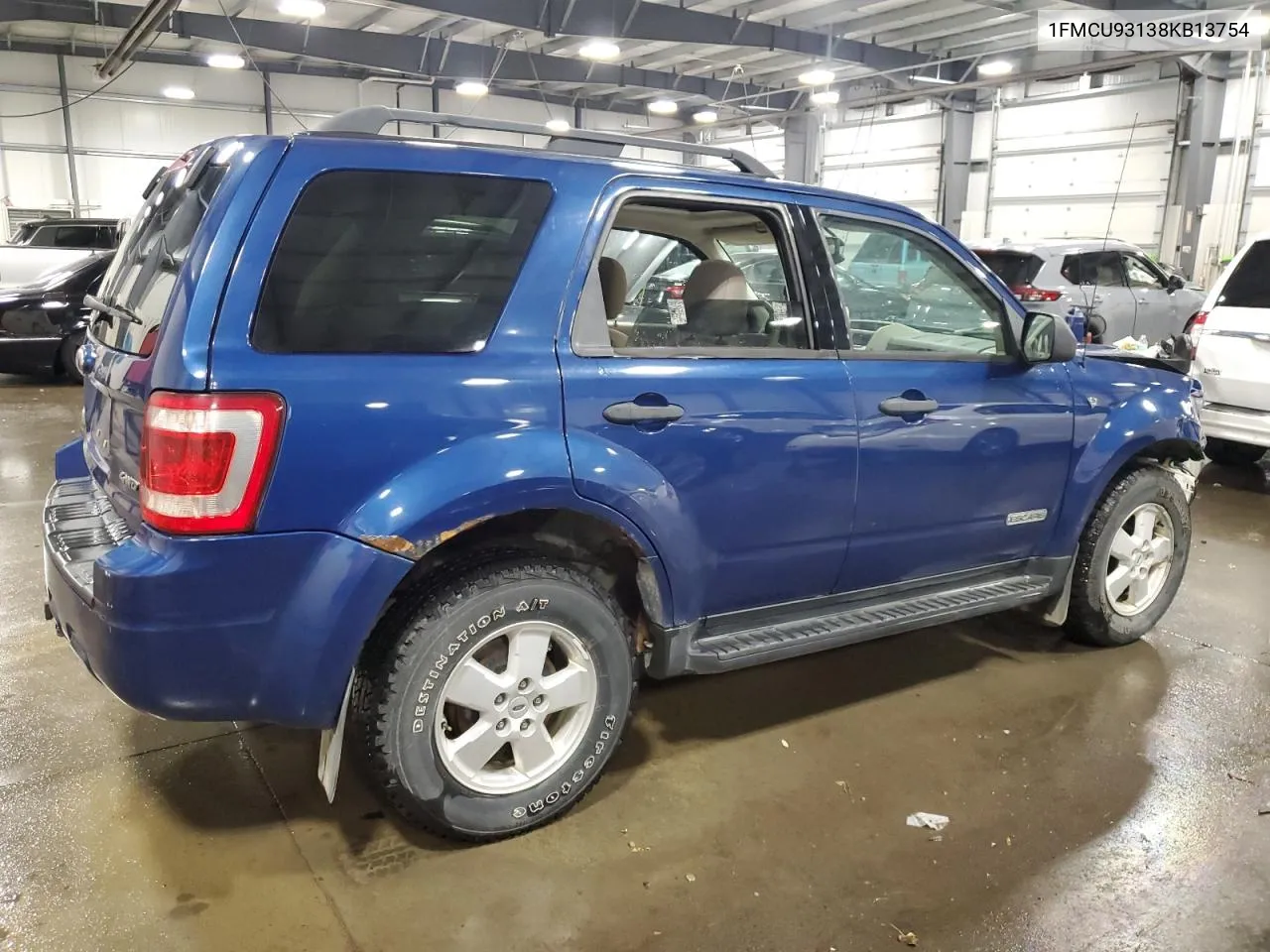 2008 Ford Escape Xlt VIN: 1FMCU93138KB13754 Lot: 76343164