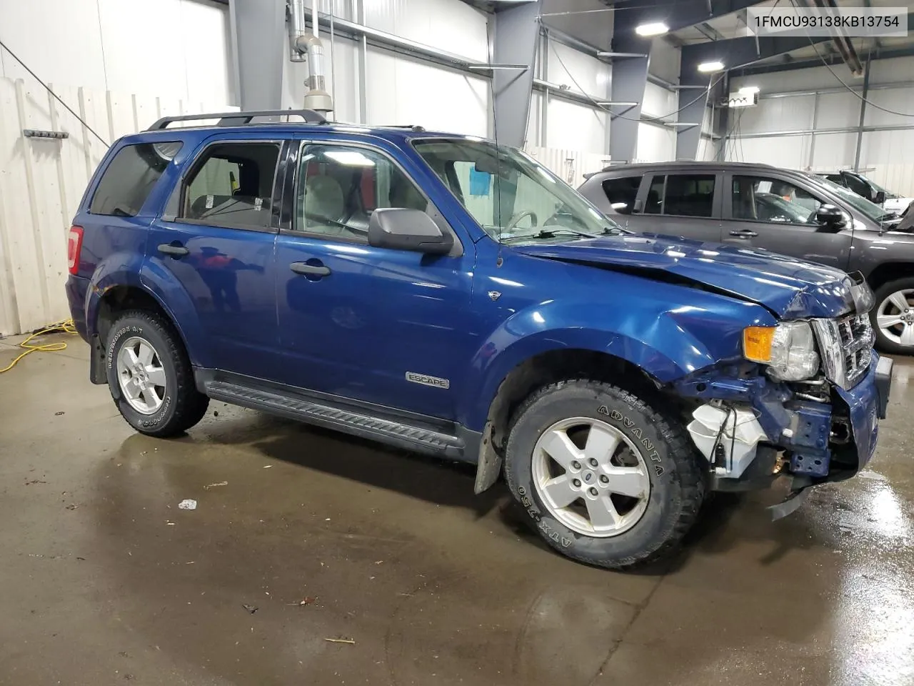 2008 Ford Escape Xlt VIN: 1FMCU93138KB13754 Lot: 76343164