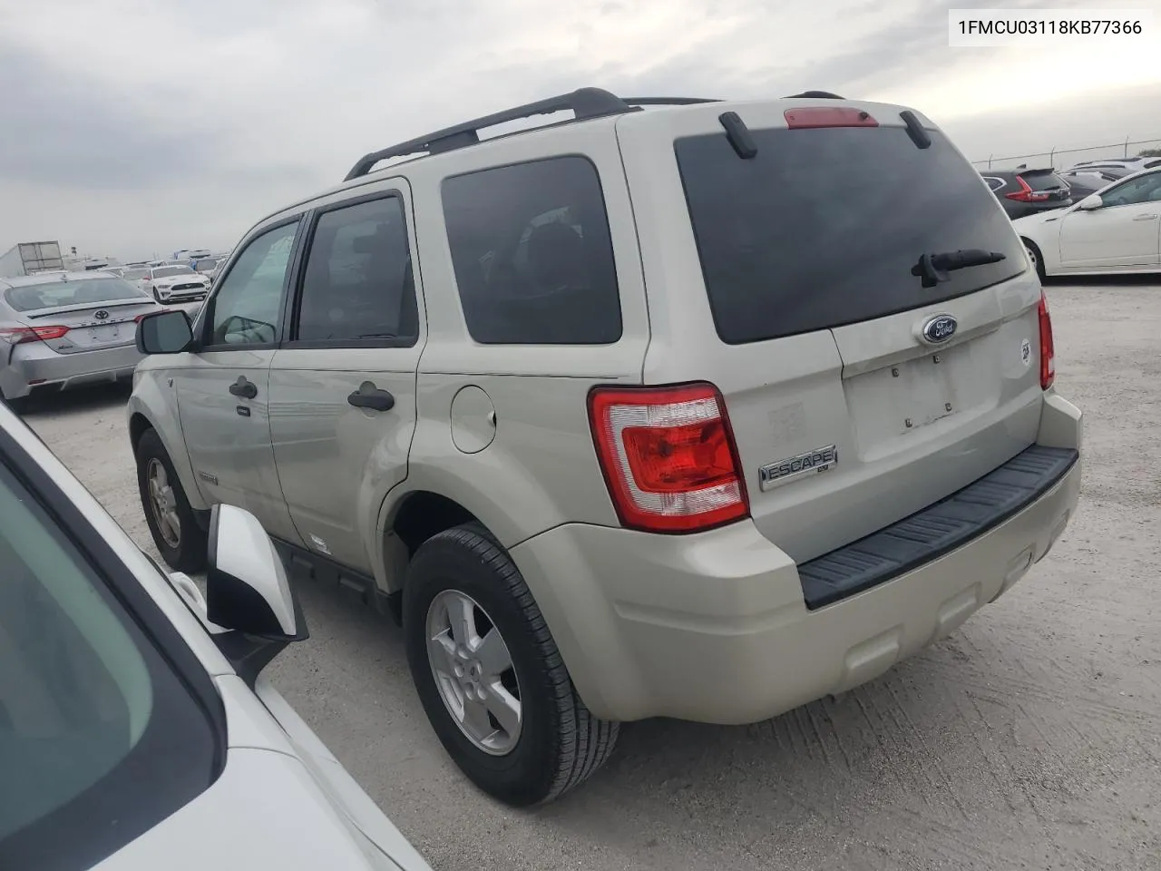 2008 Ford Escape Xlt VIN: 1FMCU03118KB77366 Lot: 76463264