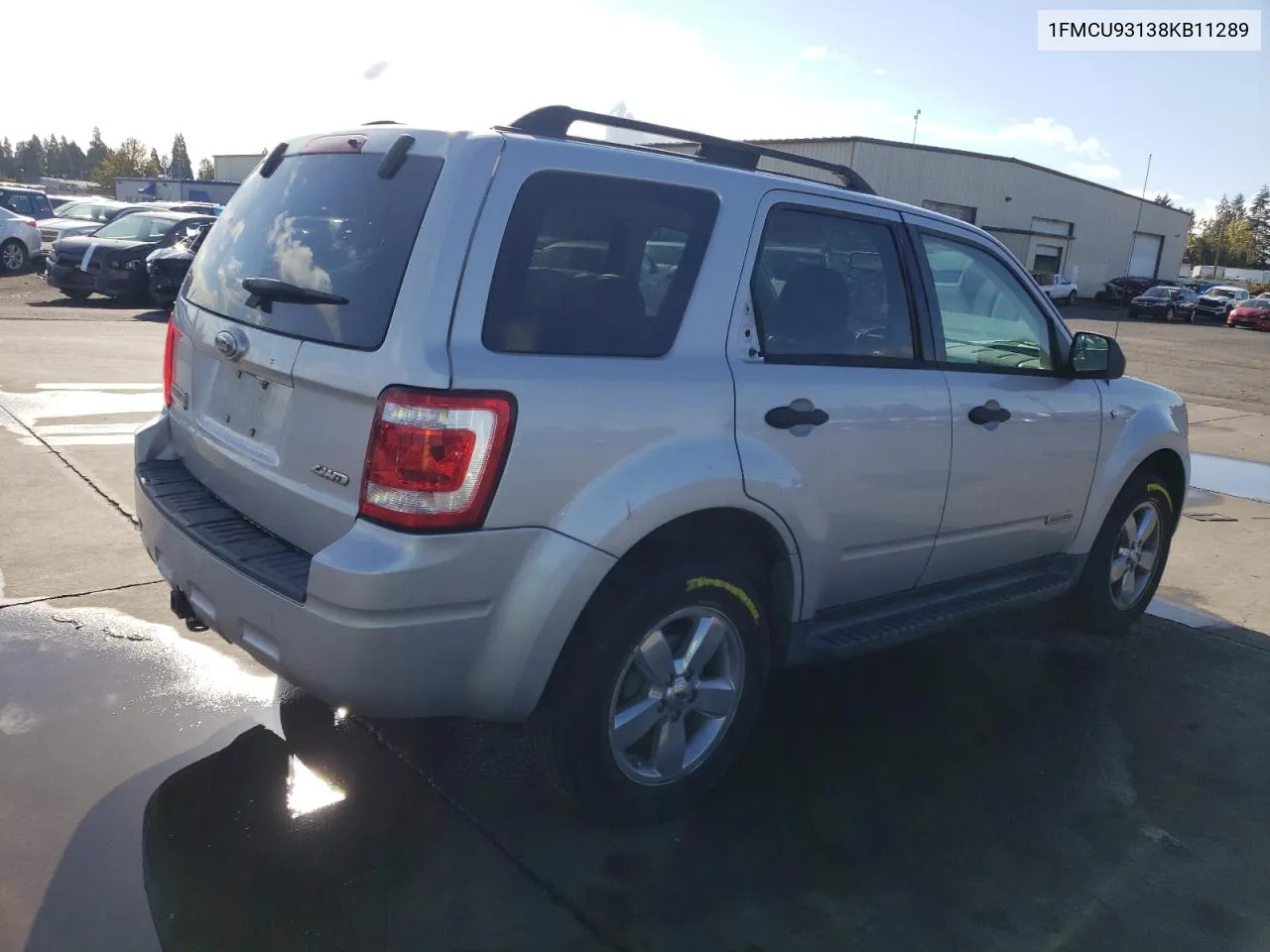 2008 Ford Escape Xlt VIN: 1FMCU93138KB11289 Lot: 76700584