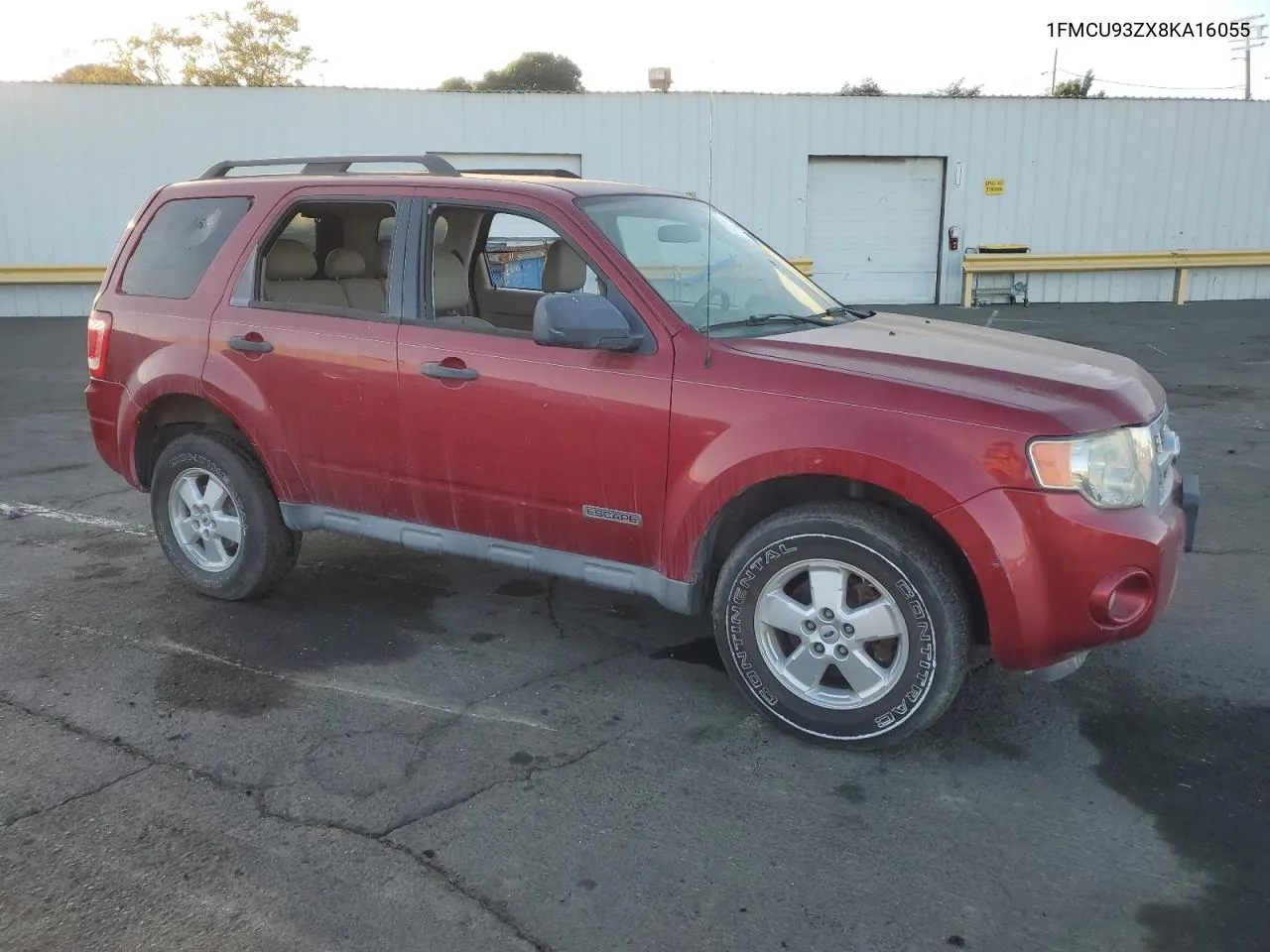 2008 Ford Escape Xlt VIN: 1FMCU93ZX8KA16055 Lot: 76916794