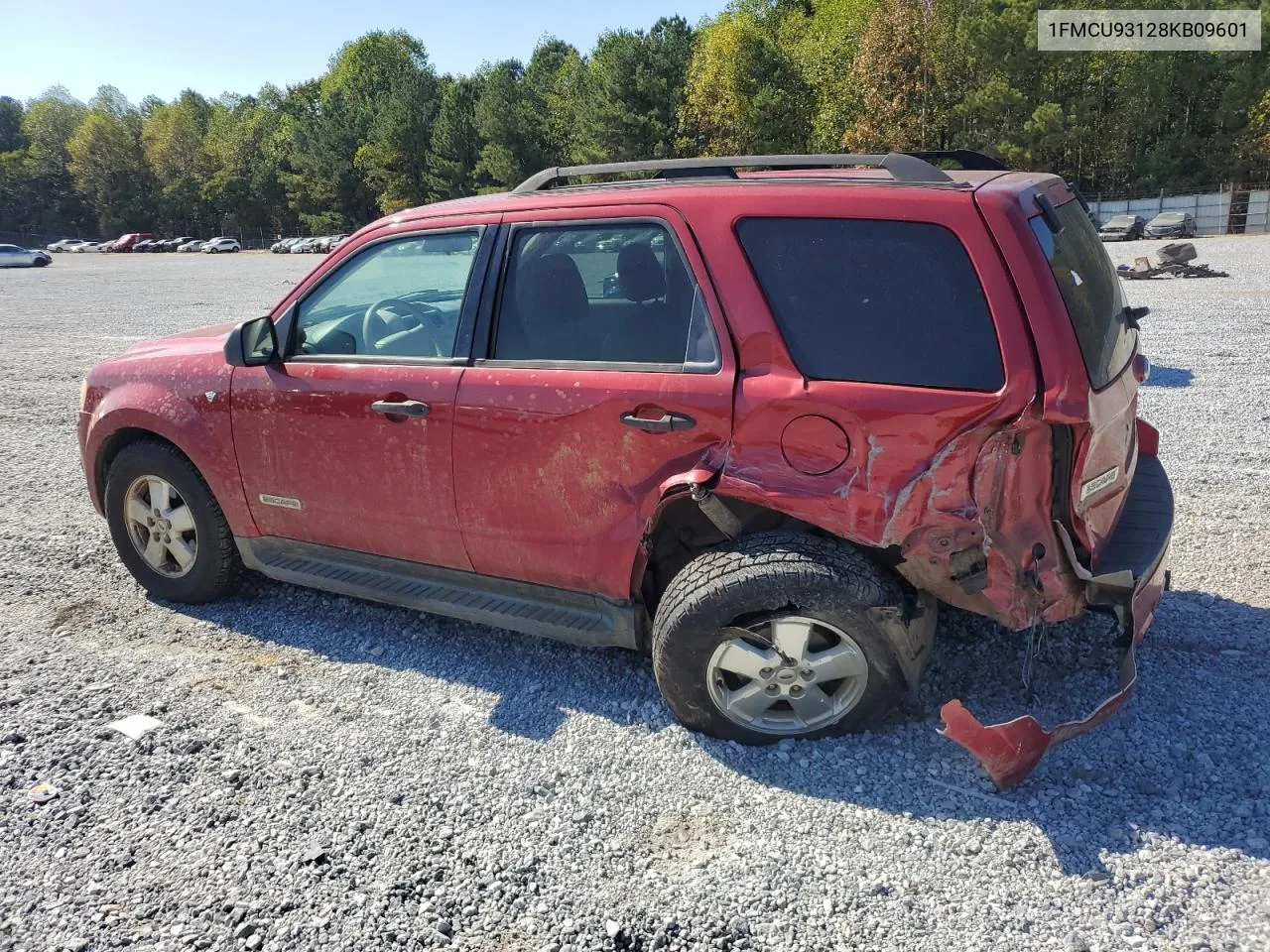 2008 Ford Escape Xlt VIN: 1FMCU93128KB09601 Lot: 77421744