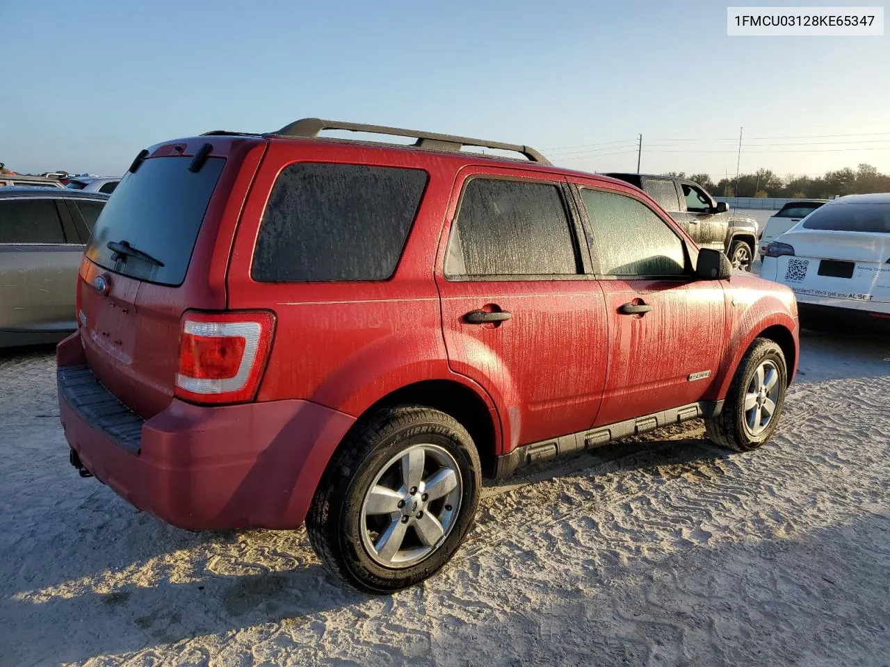 2008 Ford Escape Xlt VIN: 1FMCU03128KE65347 Lot: 77463184