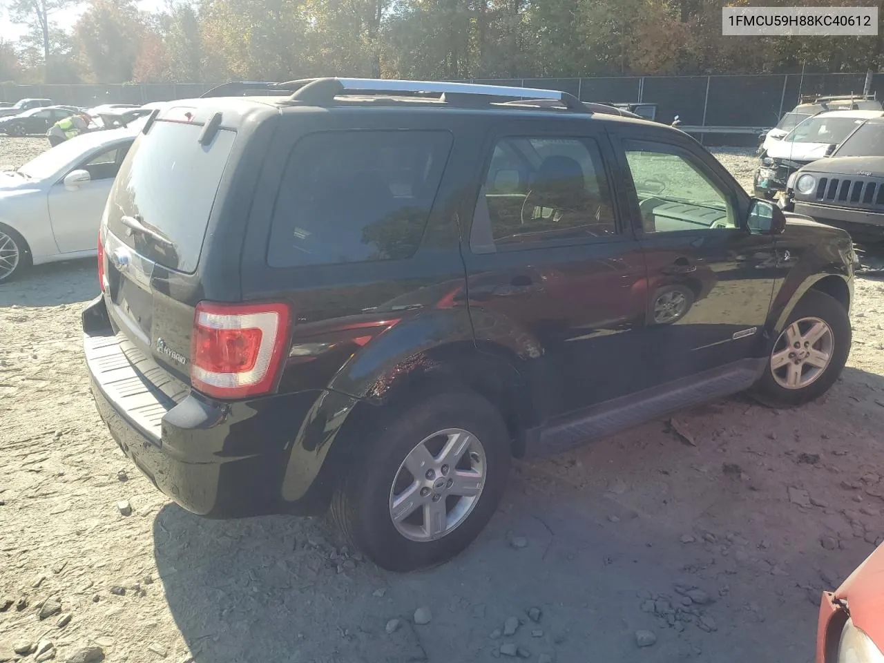 2008 Ford Escape Hev VIN: 1FMCU59H88KC40612 Lot: 77577944