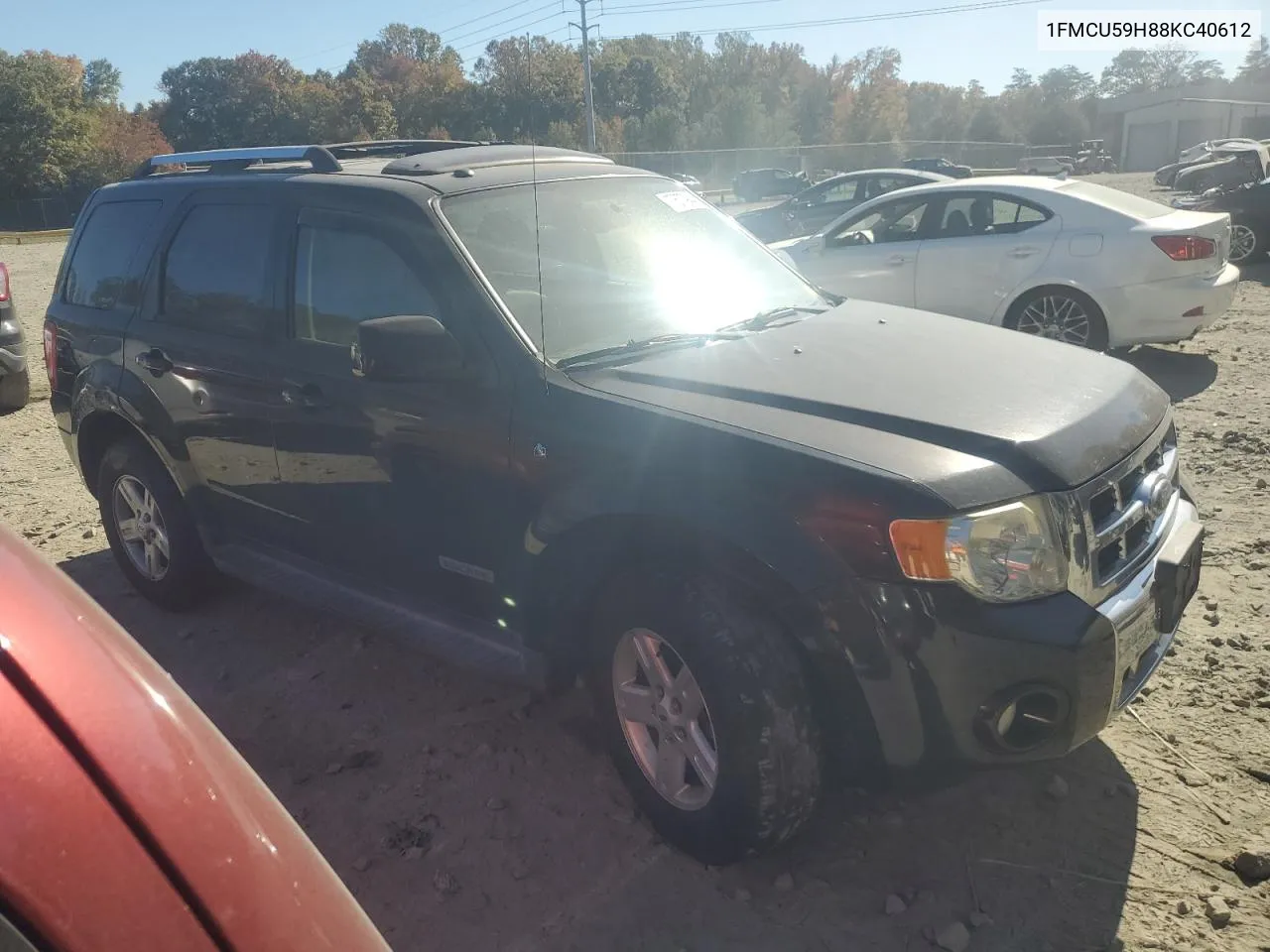 2008 Ford Escape Hev VIN: 1FMCU59H88KC40612 Lot: 77577944