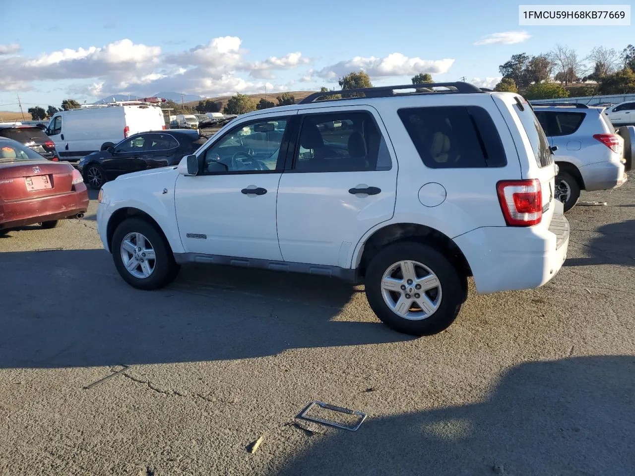 2008 Ford Escape Hev VIN: 1FMCU59H68KB77669 Lot: 77859614