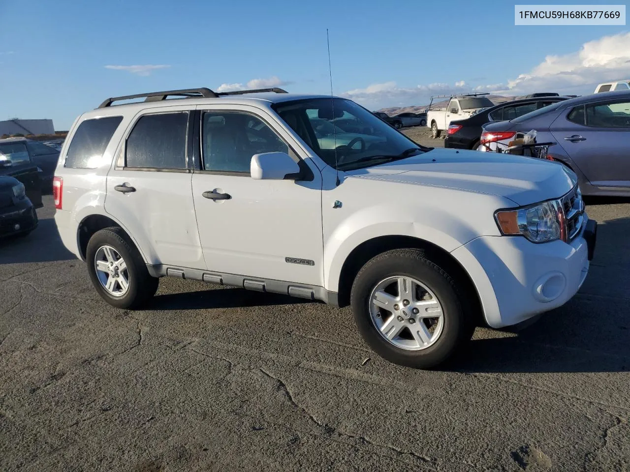 2008 Ford Escape Hev VIN: 1FMCU59H68KB77669 Lot: 77859614