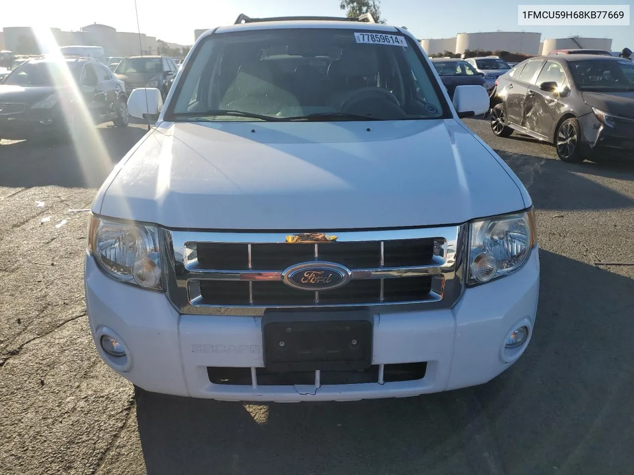 2008 Ford Escape Hev VIN: 1FMCU59H68KB77669 Lot: 77859614