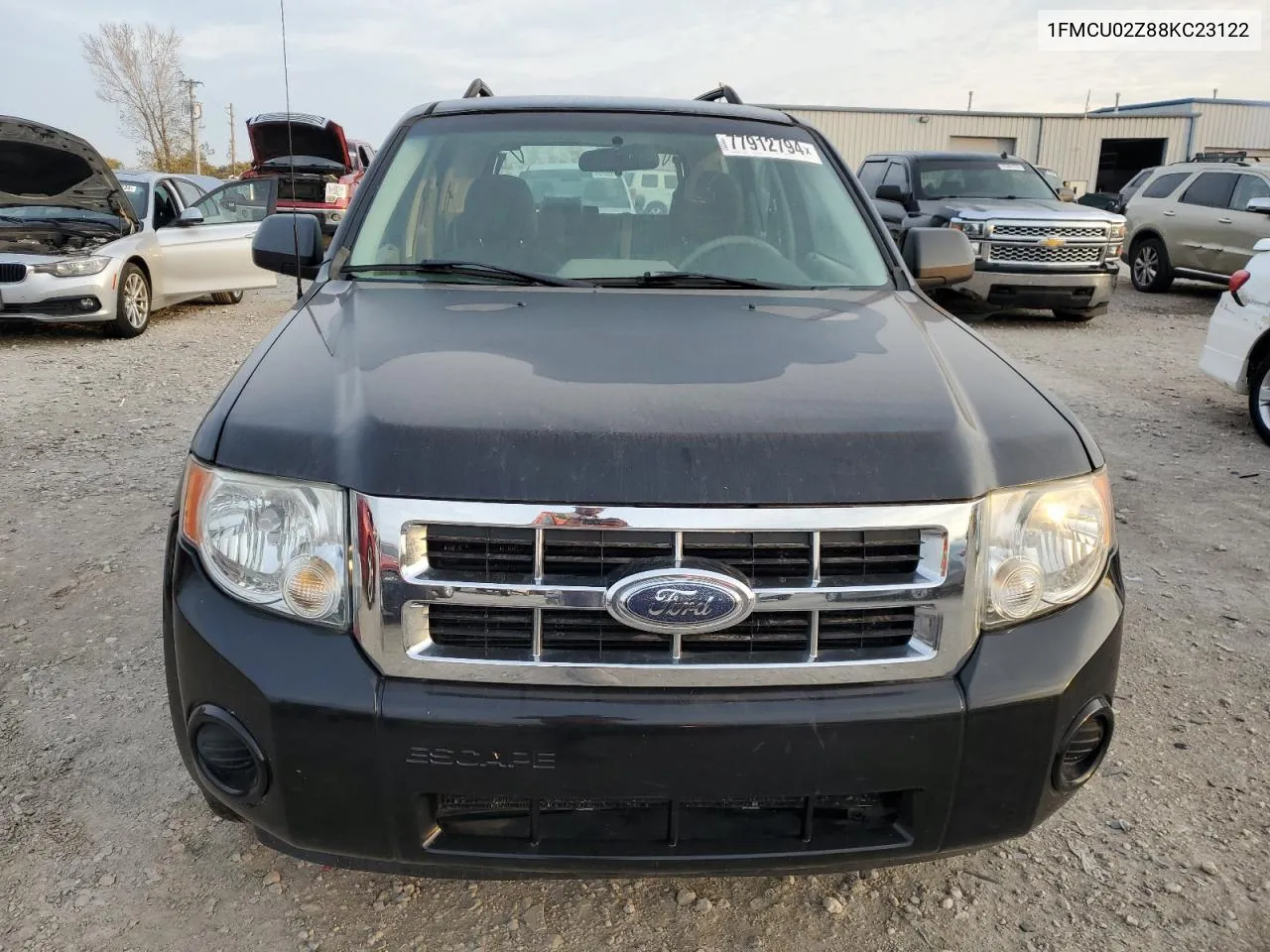 2008 Ford Escape Xls VIN: 1FMCU02Z88KC23122 Lot: 77912794