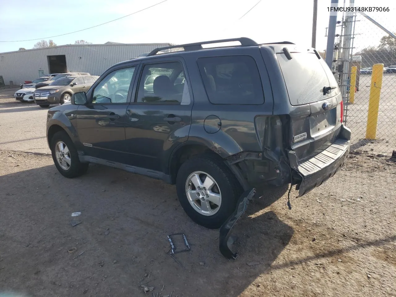 2008 Ford Escape Xlt VIN: 1FMCU93148KB79066 Lot: 78023634