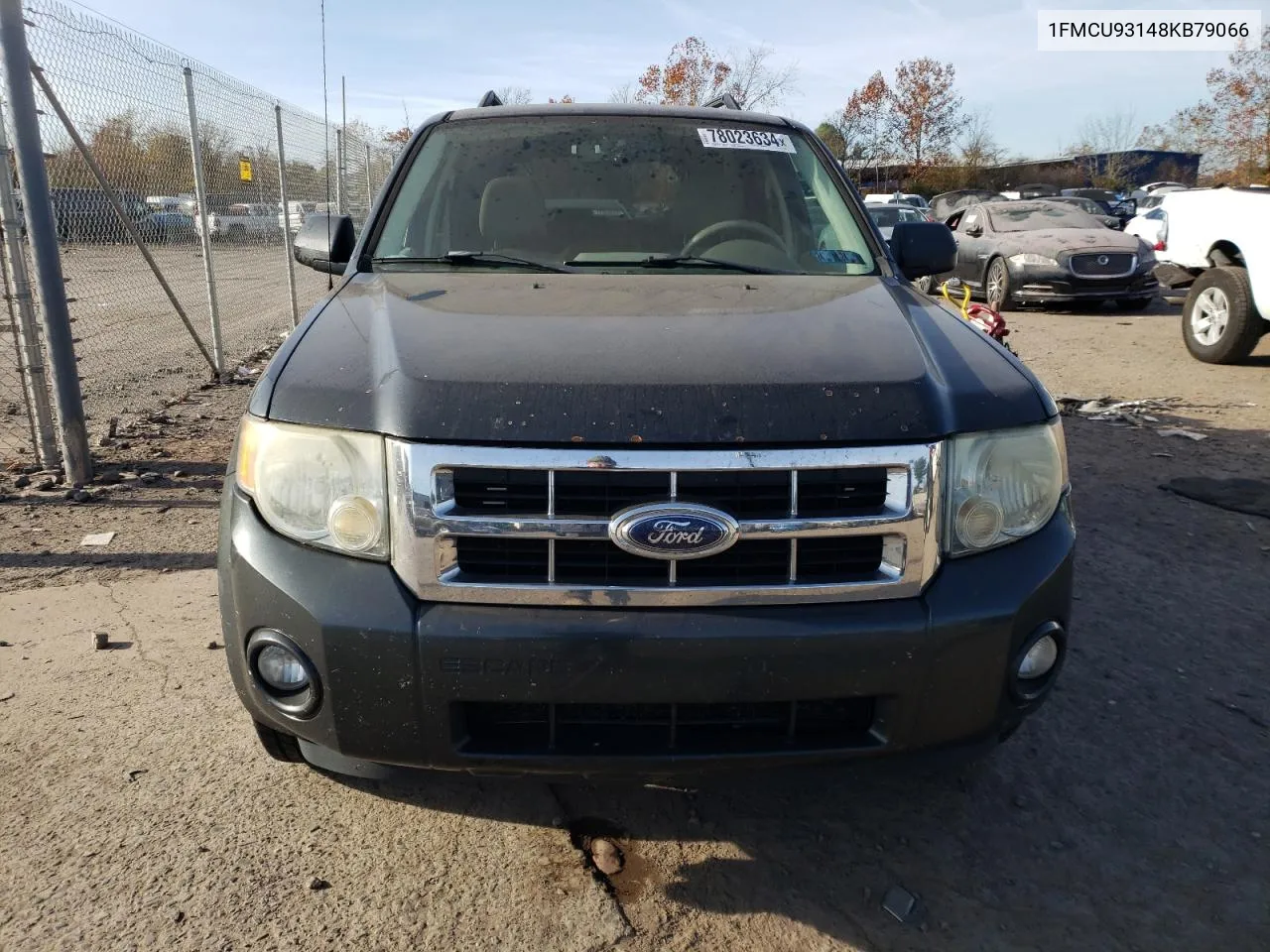 2008 Ford Escape Xlt VIN: 1FMCU93148KB79066 Lot: 78023634