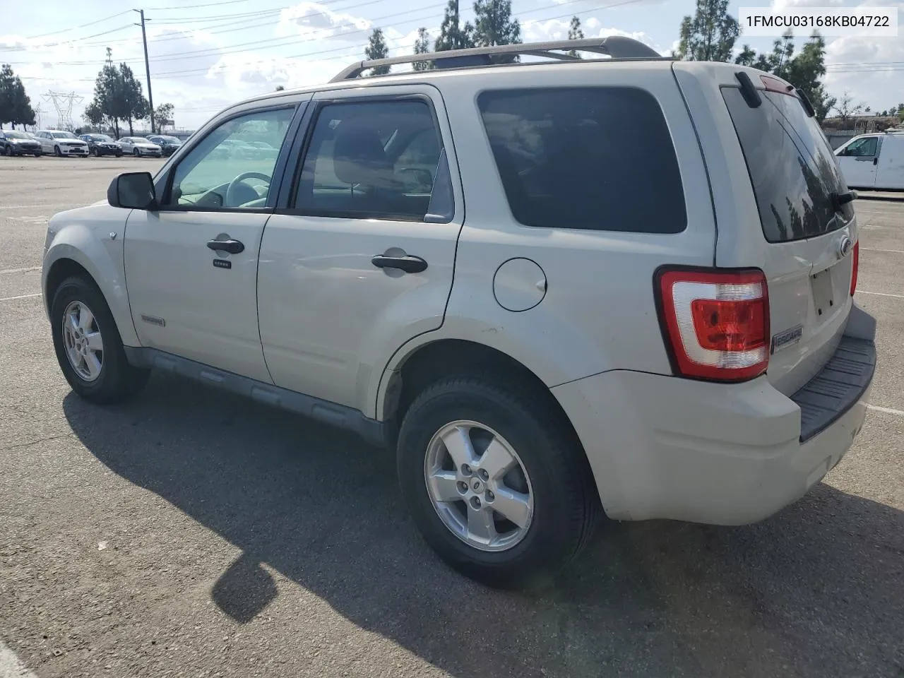 2008 Ford Escape Xlt VIN: 1FMCU03168KB04722 Lot: 78032824