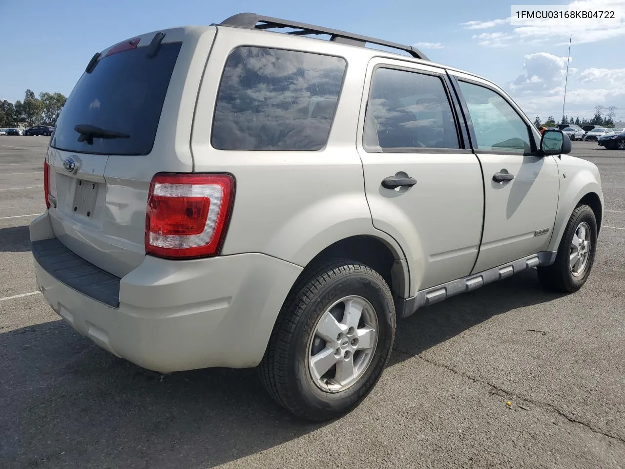 2008 Ford Escape Xlt VIN: 1FMCU03168KB04722 Lot: 78032824