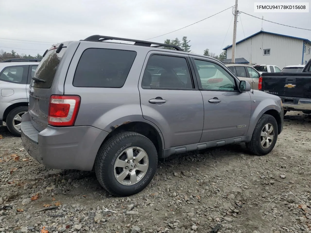 2008 Ford Escape Limited VIN: 1FMCU94178KD15608 Lot: 78098394