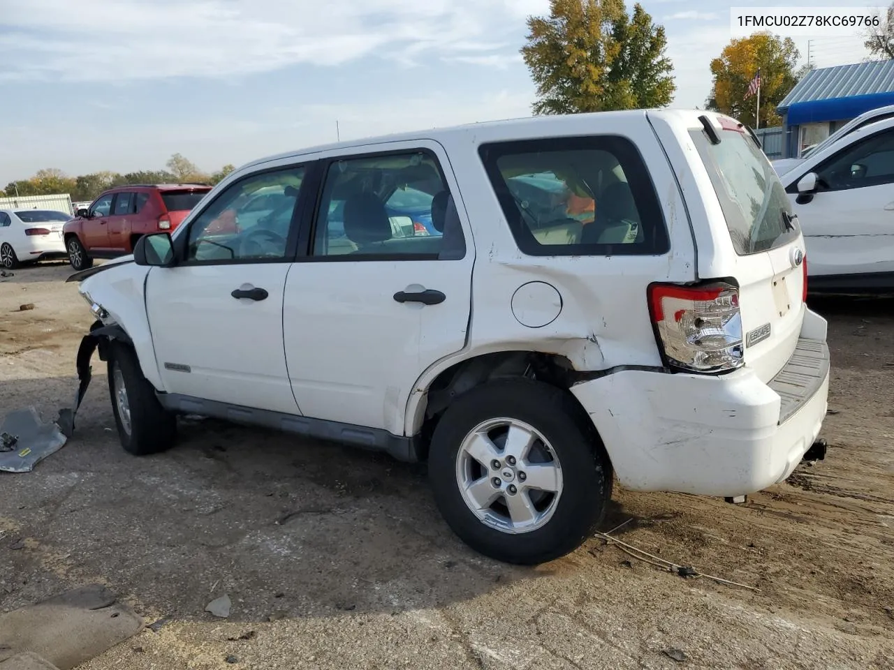 2008 Ford Escape Xls VIN: 1FMCU02Z78KC69766 Lot: 78605834