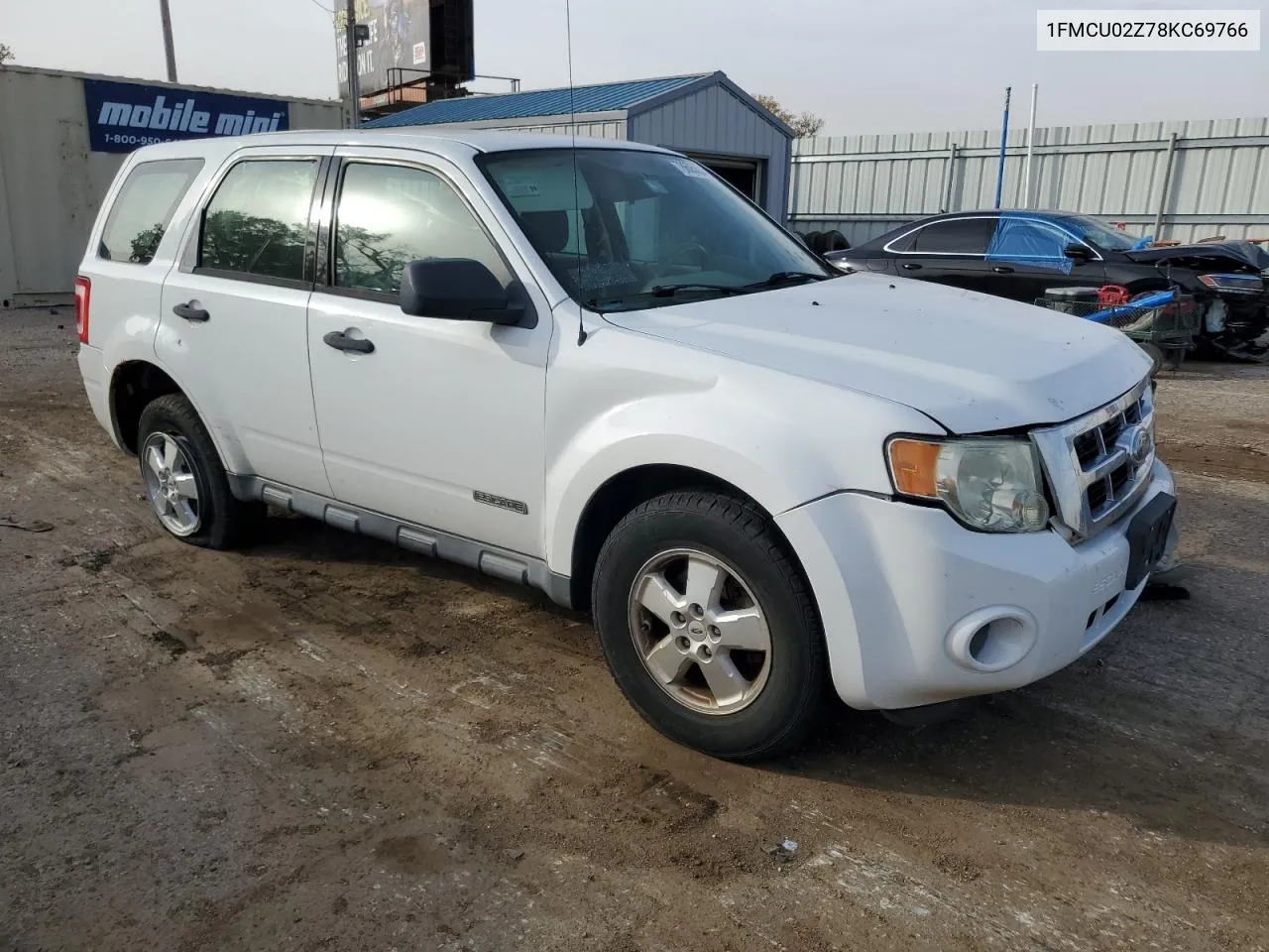 2008 Ford Escape Xls VIN: 1FMCU02Z78KC69766 Lot: 78605834