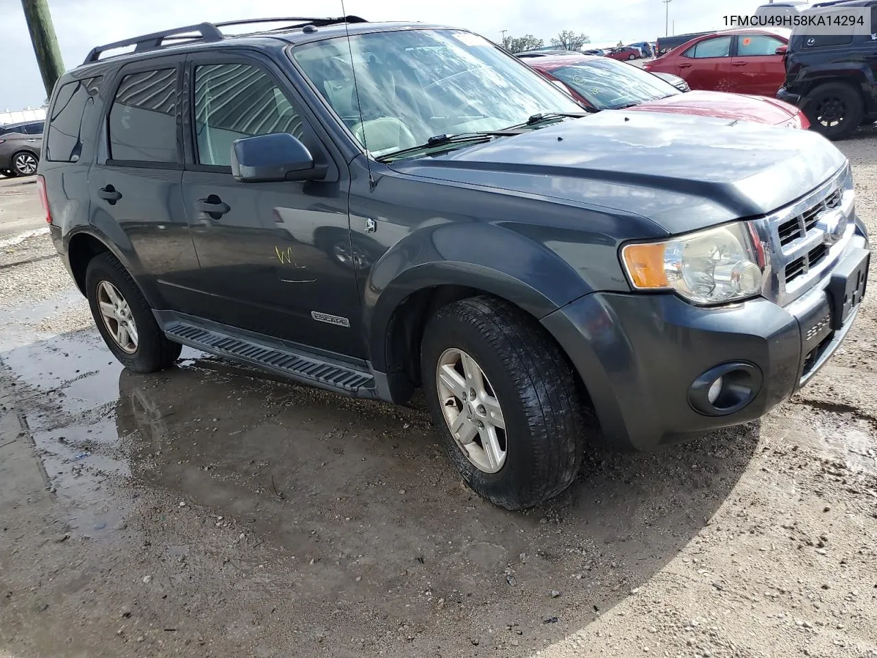 2008 Ford Escape Hev VIN: 1FMCU49H58KA14294 Lot: 78730874