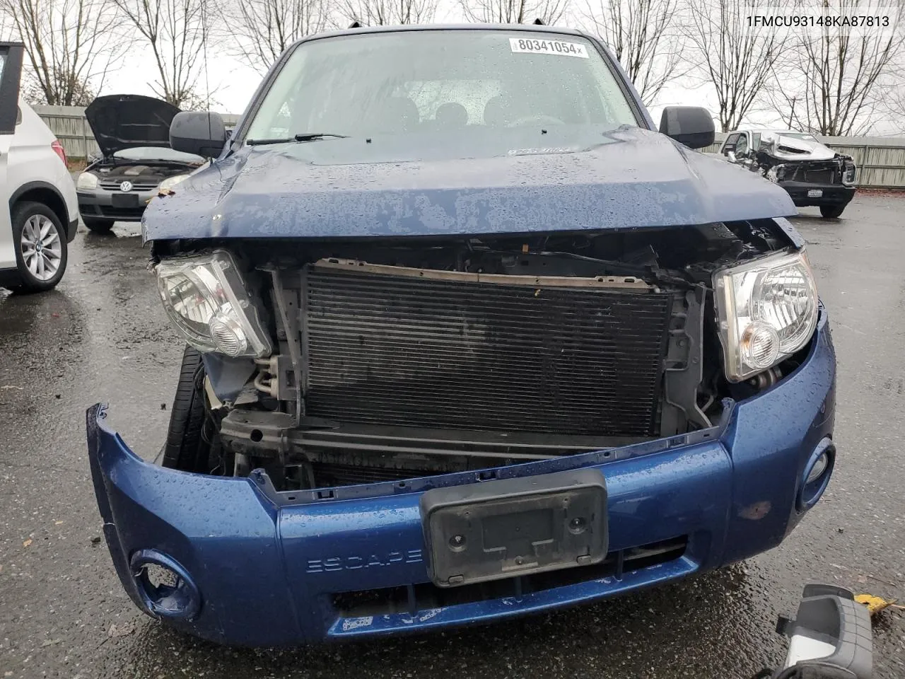 2008 Ford Escape Xlt VIN: 1FMCU93148KA87813 Lot: 80341054