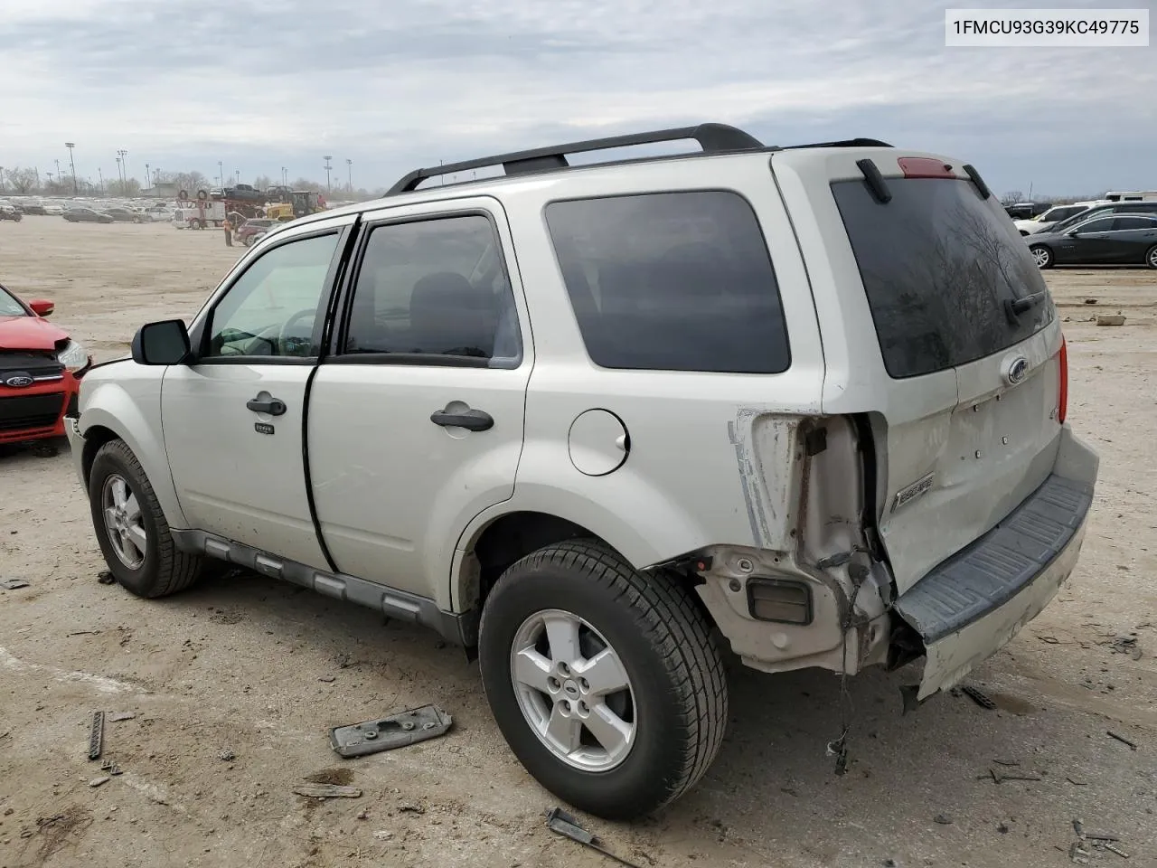 2009 Ford Escape Xlt VIN: 1FMCU93G39KC49775 Lot: 48070834