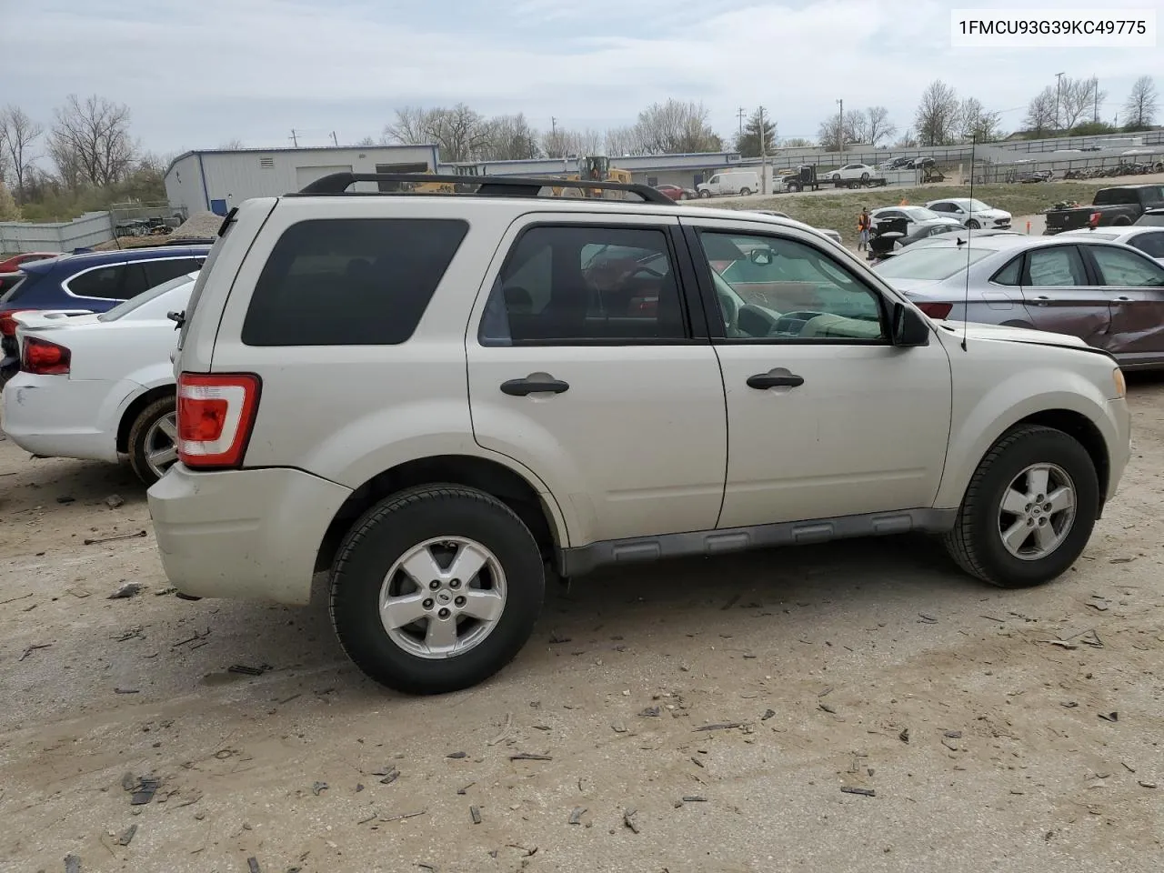 2009 Ford Escape Xlt VIN: 1FMCU93G39KC49775 Lot: 48070834