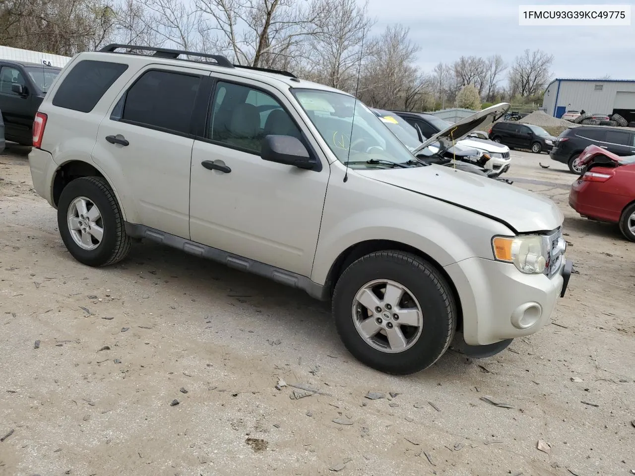 2009 Ford Escape Xlt VIN: 1FMCU93G39KC49775 Lot: 48070834