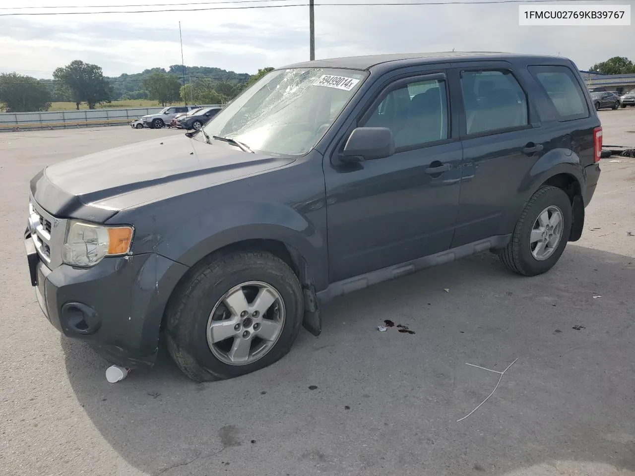 2009 Ford Escape Xls VIN: 1FMCU02769KB39767 Lot: 59499014