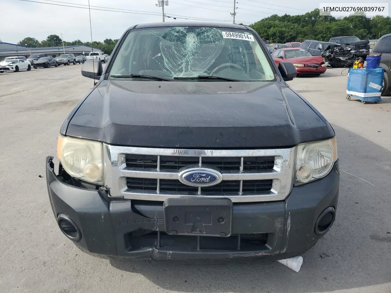 2009 Ford Escape Xls VIN: 1FMCU02769KB39767 Lot: 59499014