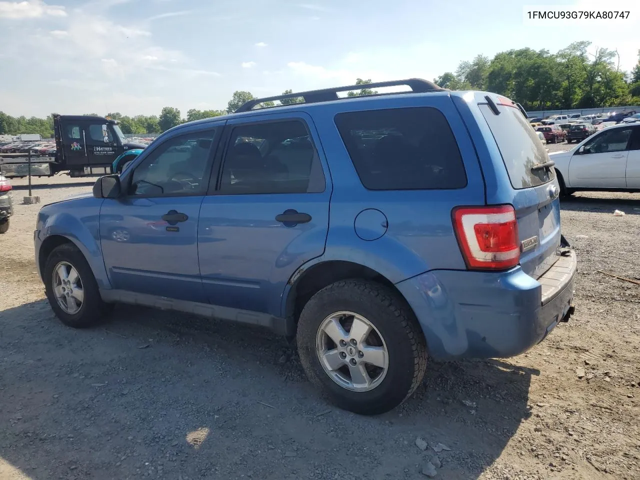 2009 Ford Escape Xlt VIN: 1FMCU93G79KA80747 Lot: 60149374