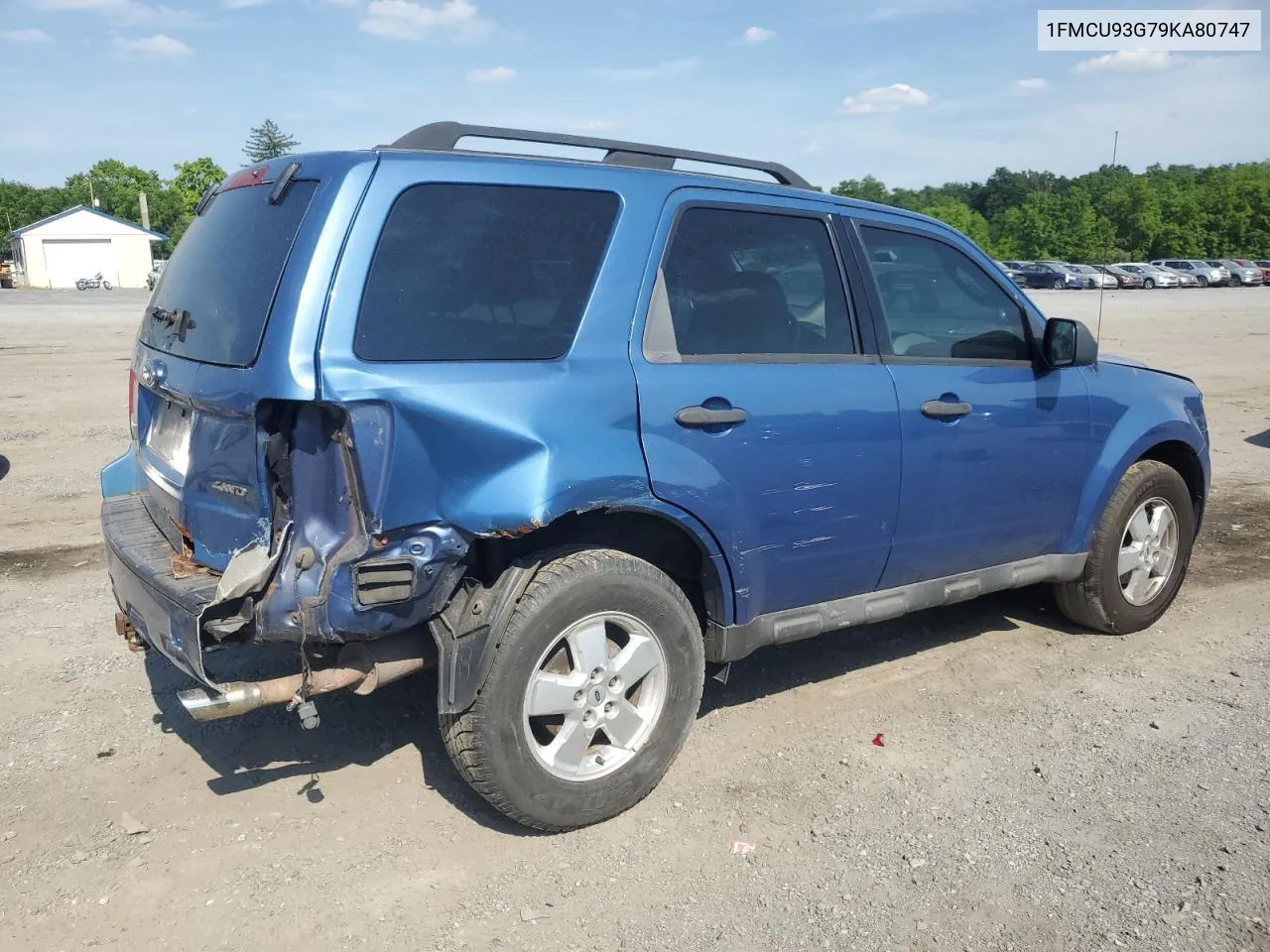 2009 Ford Escape Xlt VIN: 1FMCU93G79KA80747 Lot: 60149374