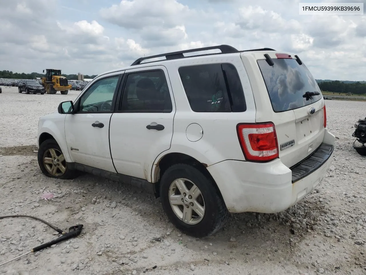 2009 Ford Escape Hybrid VIN: 1FMCU59399KB39696 Lot: 65463064