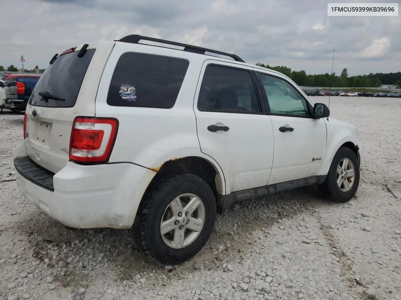 2009 Ford Escape Hybrid VIN: 1FMCU59399KB39696 Lot: 65463064