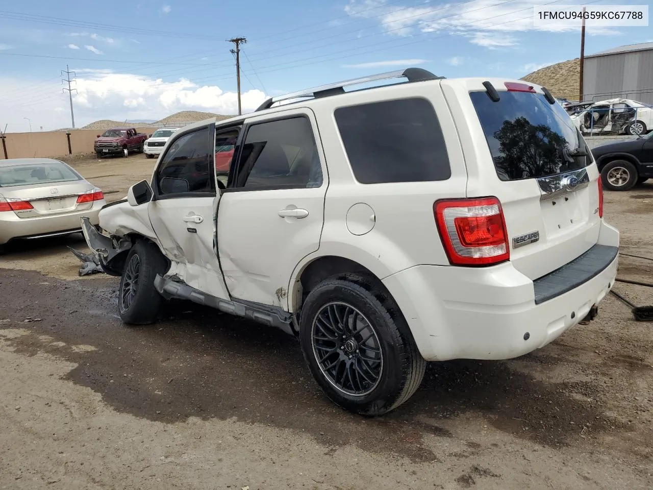 2009 Ford Escape Limited VIN: 1FMCU94G59KC67788 Lot: 71313754