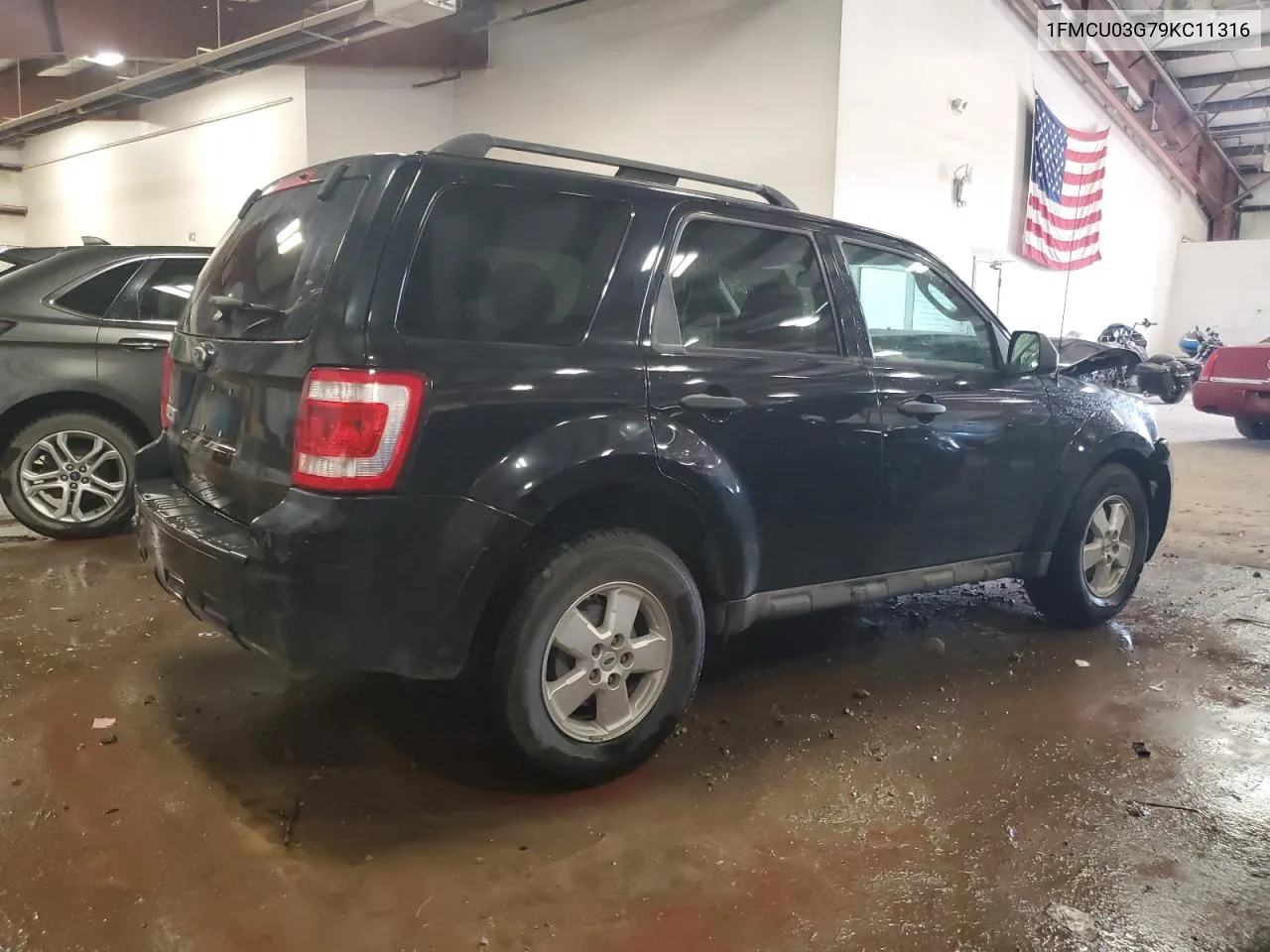 2009 Ford Escape Xlt VIN: 1FMCU03G79KC11316 Lot: 73152084