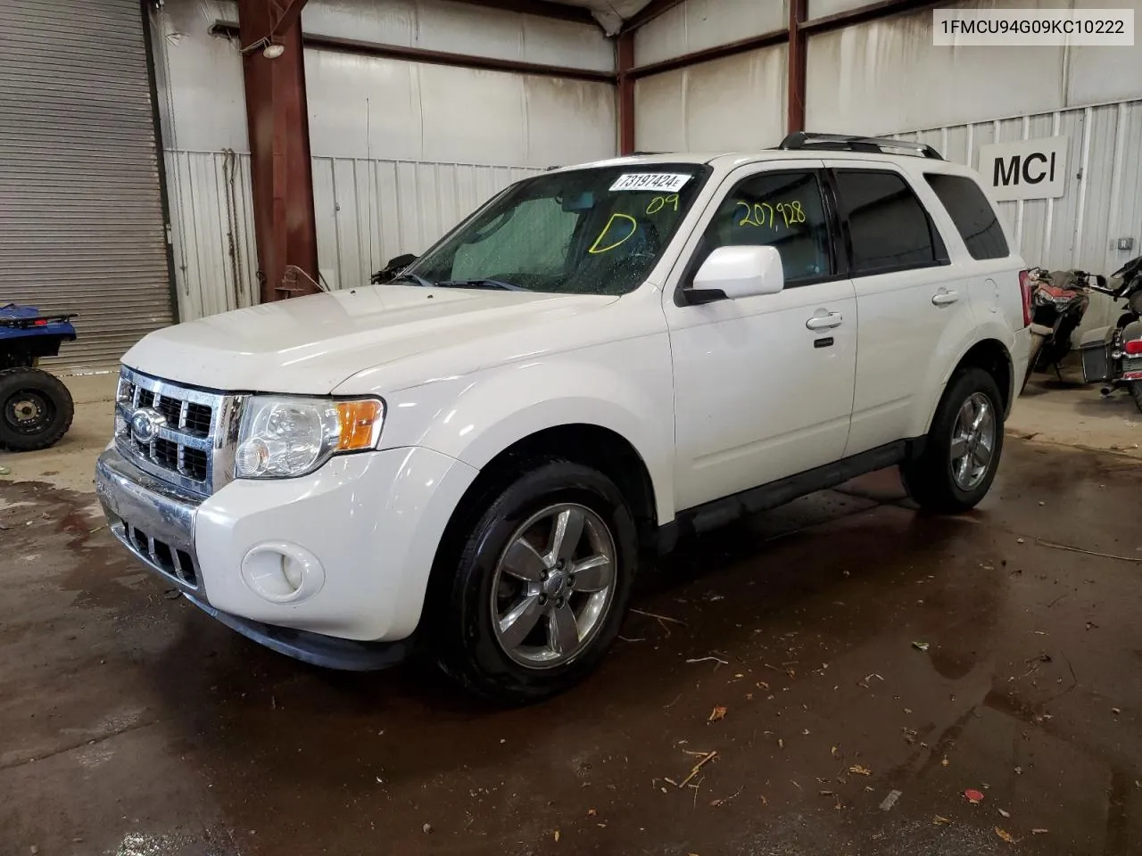 2009 Ford Escape Limited VIN: 1FMCU94G09KC10222 Lot: 73197424