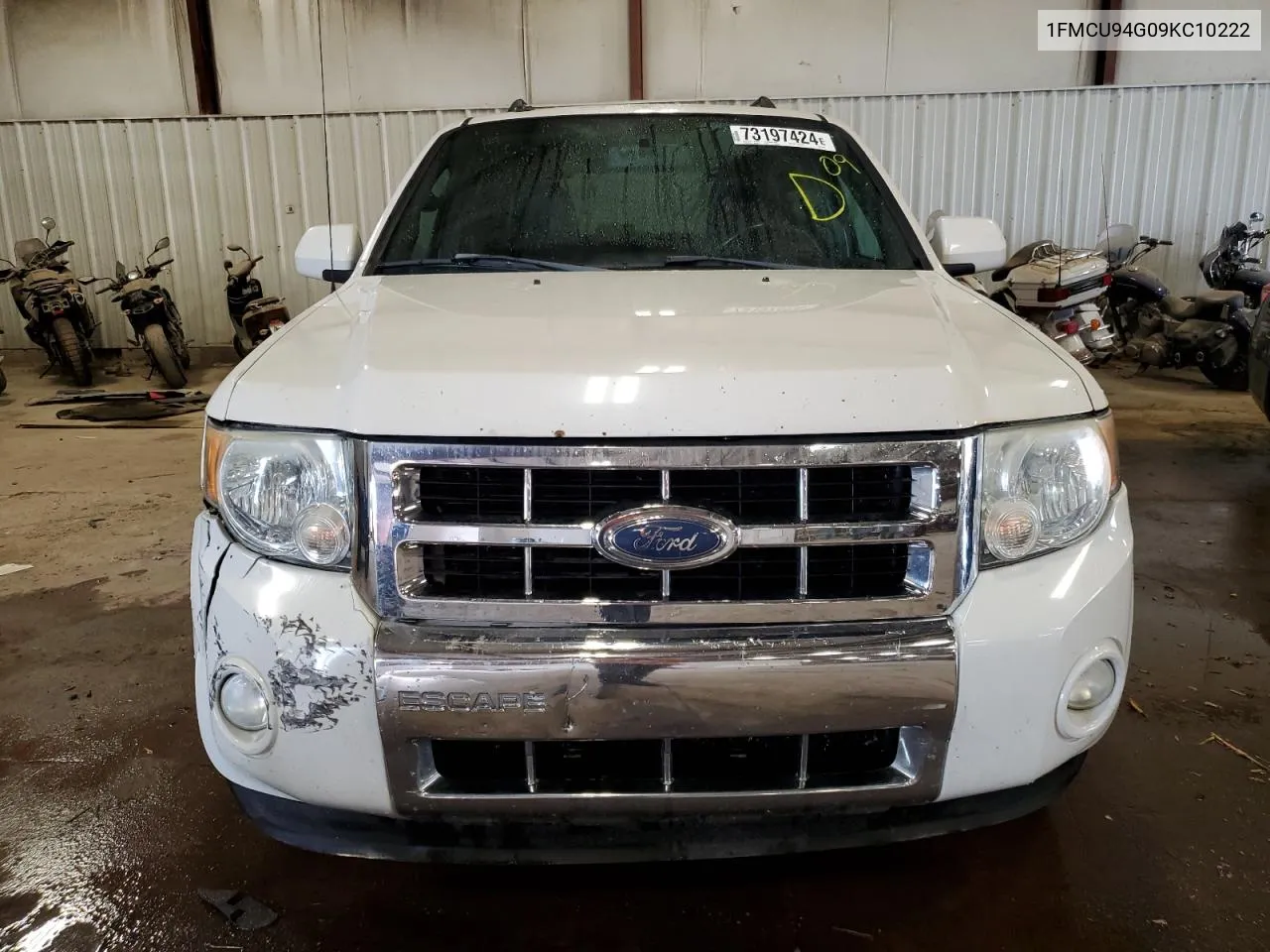 2009 Ford Escape Limited VIN: 1FMCU94G09KC10222 Lot: 73197424