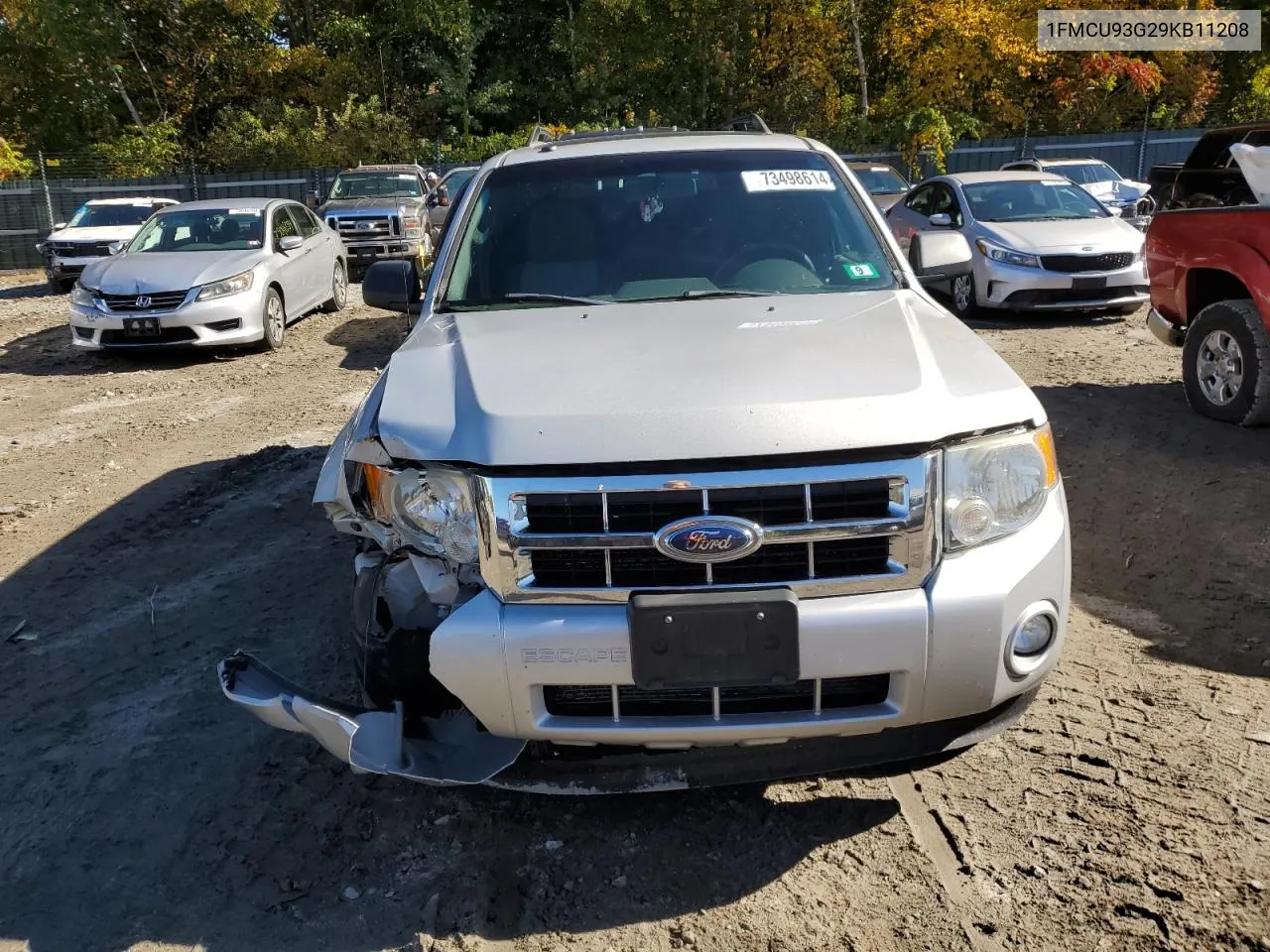 2009 Ford Escape Xlt VIN: 1FMCU93G29KB11208 Lot: 73498614