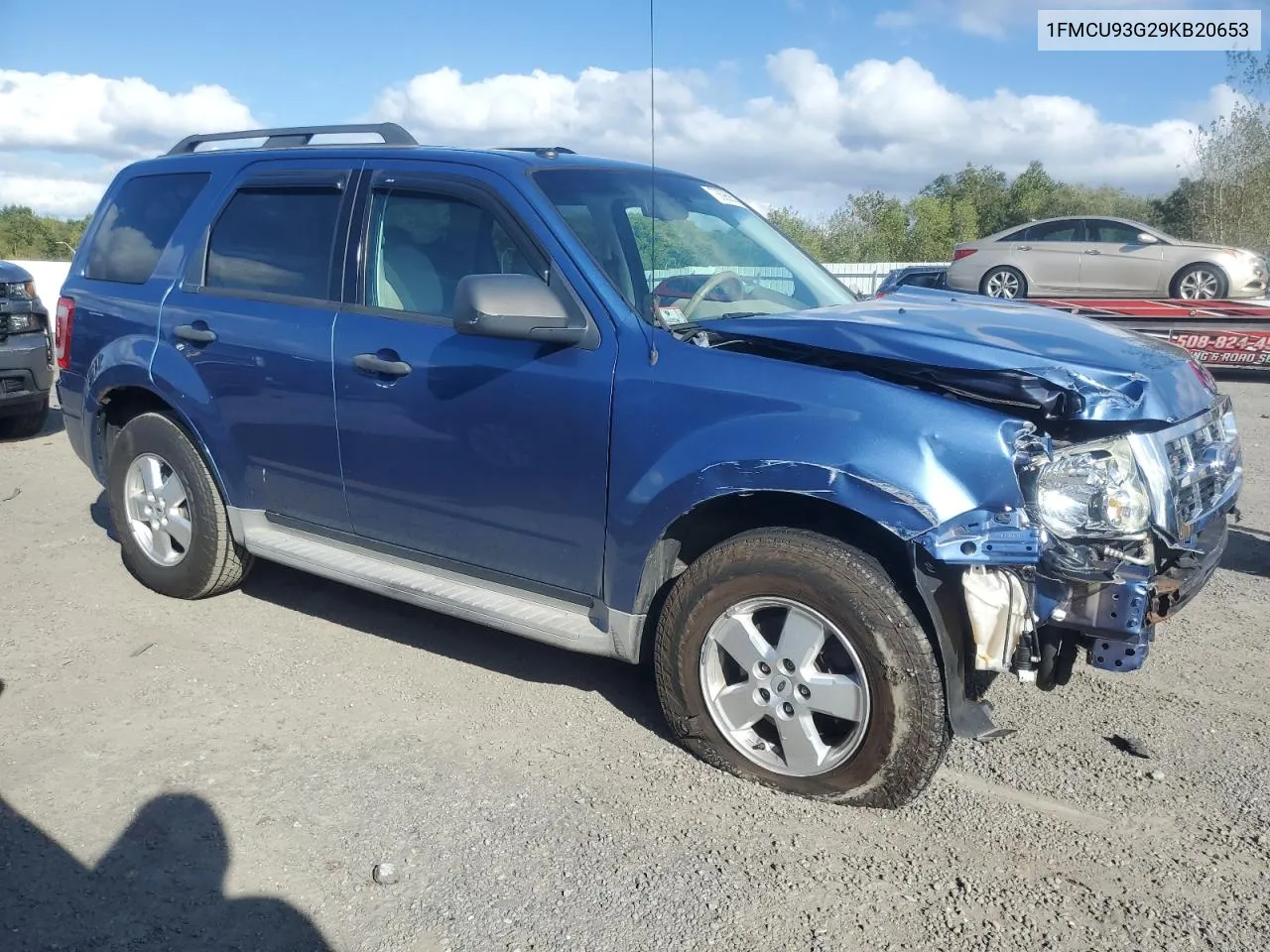 2009 Ford Escape Xlt VIN: 1FMCU93G29KB20653 Lot: 73696854