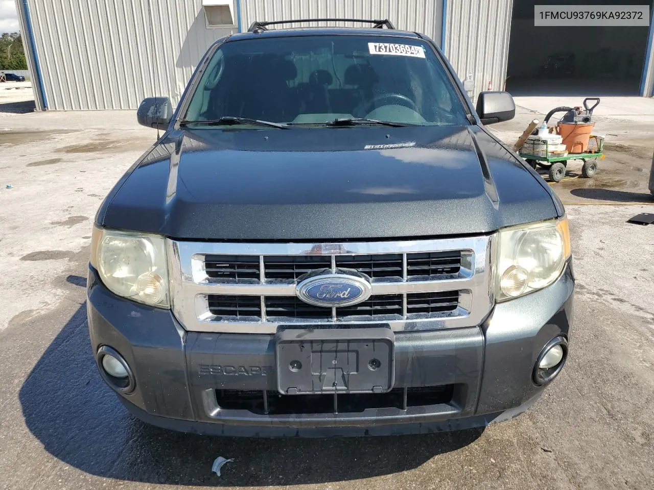 2009 Ford Escape Xlt VIN: 1FMCU93769KA92372 Lot: 73703694