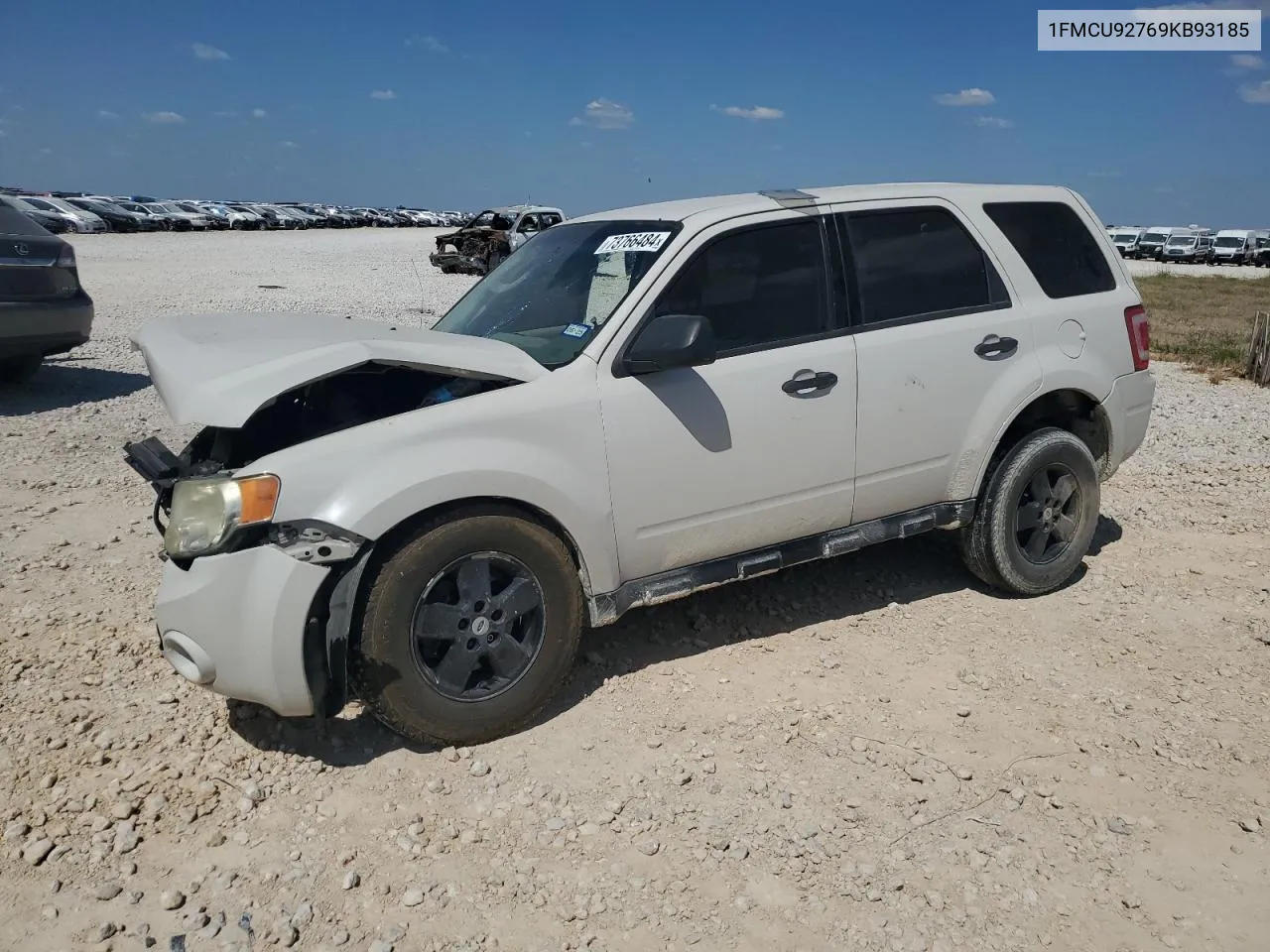 2009 Ford Escape Xls VIN: 1FMCU92769KB93185 Lot: 73766484