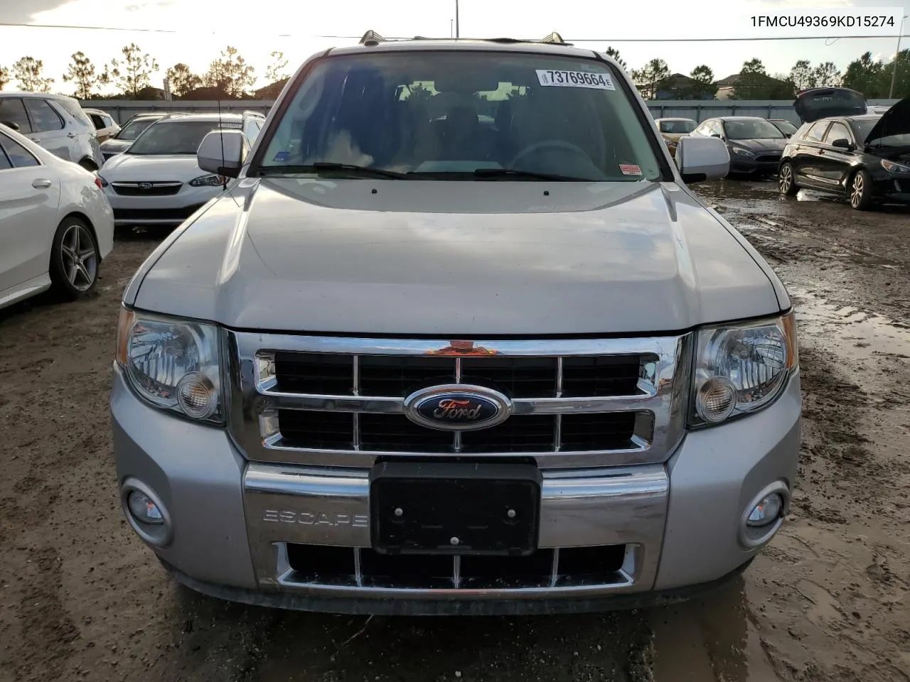 2009 Ford Escape Hybrid VIN: 1FMCU49369KD15274 Lot: 73769664