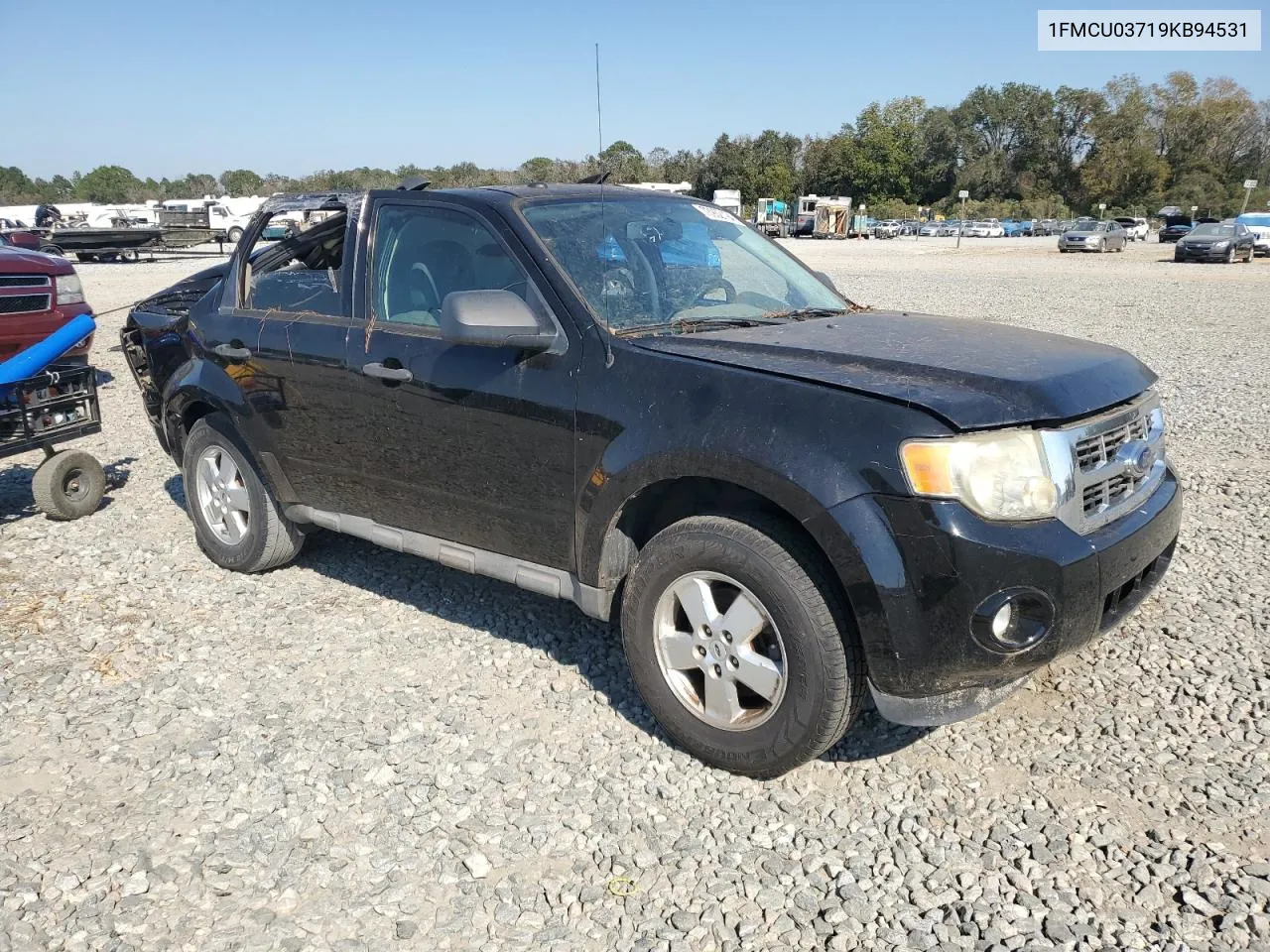 2009 Ford Escape Xlt VIN: 1FMCU03719KB94531 Lot: 73932194