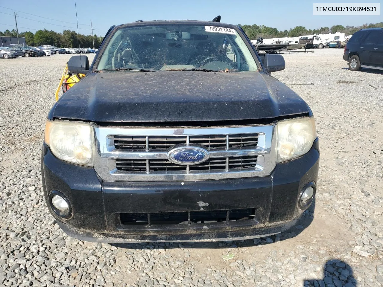 2009 Ford Escape Xlt VIN: 1FMCU03719KB94531 Lot: 73932194