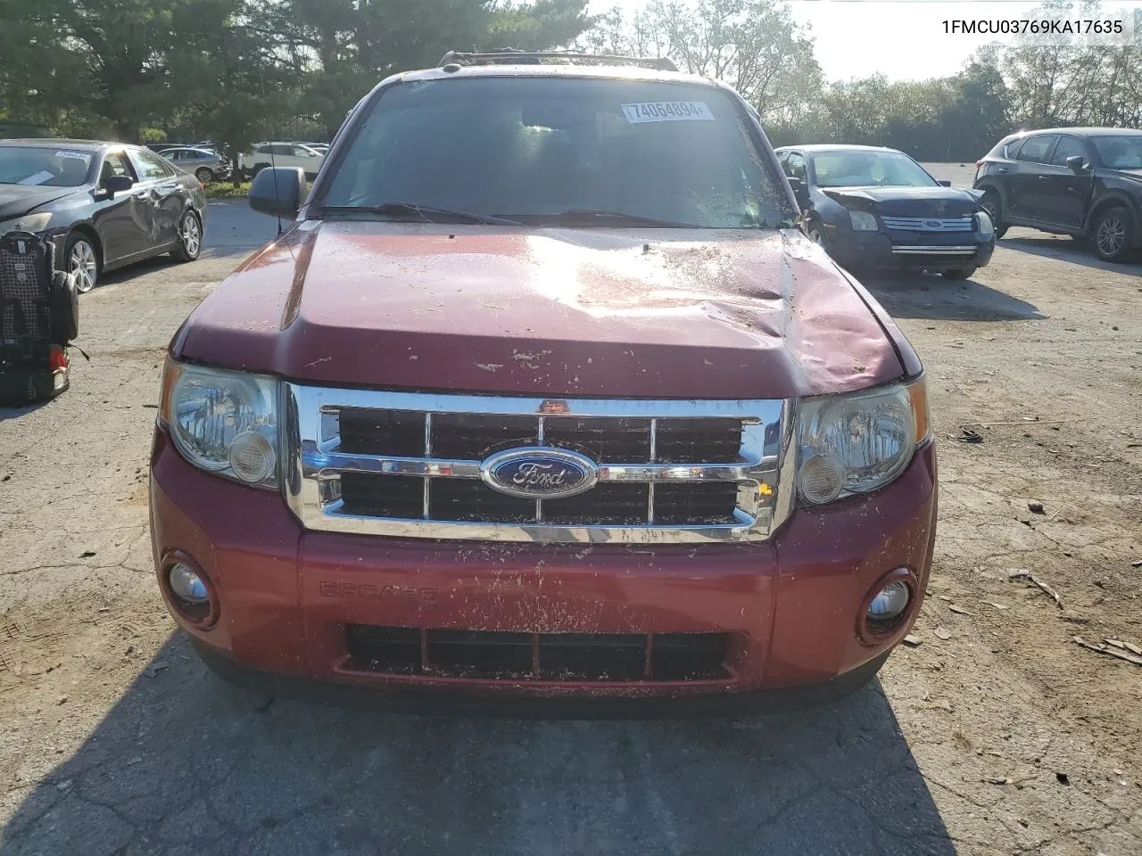 2009 Ford Escape Xlt VIN: 1FMCU03769KA17635 Lot: 74064894