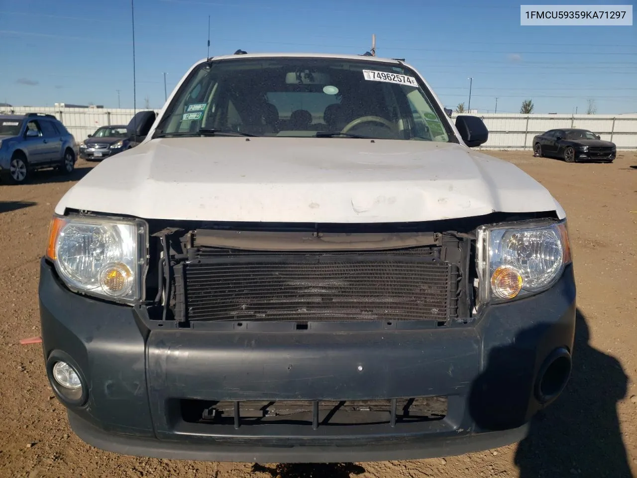 2009 Ford Escape Hybrid VIN: 1FMCU59359KA71297 Lot: 74962574