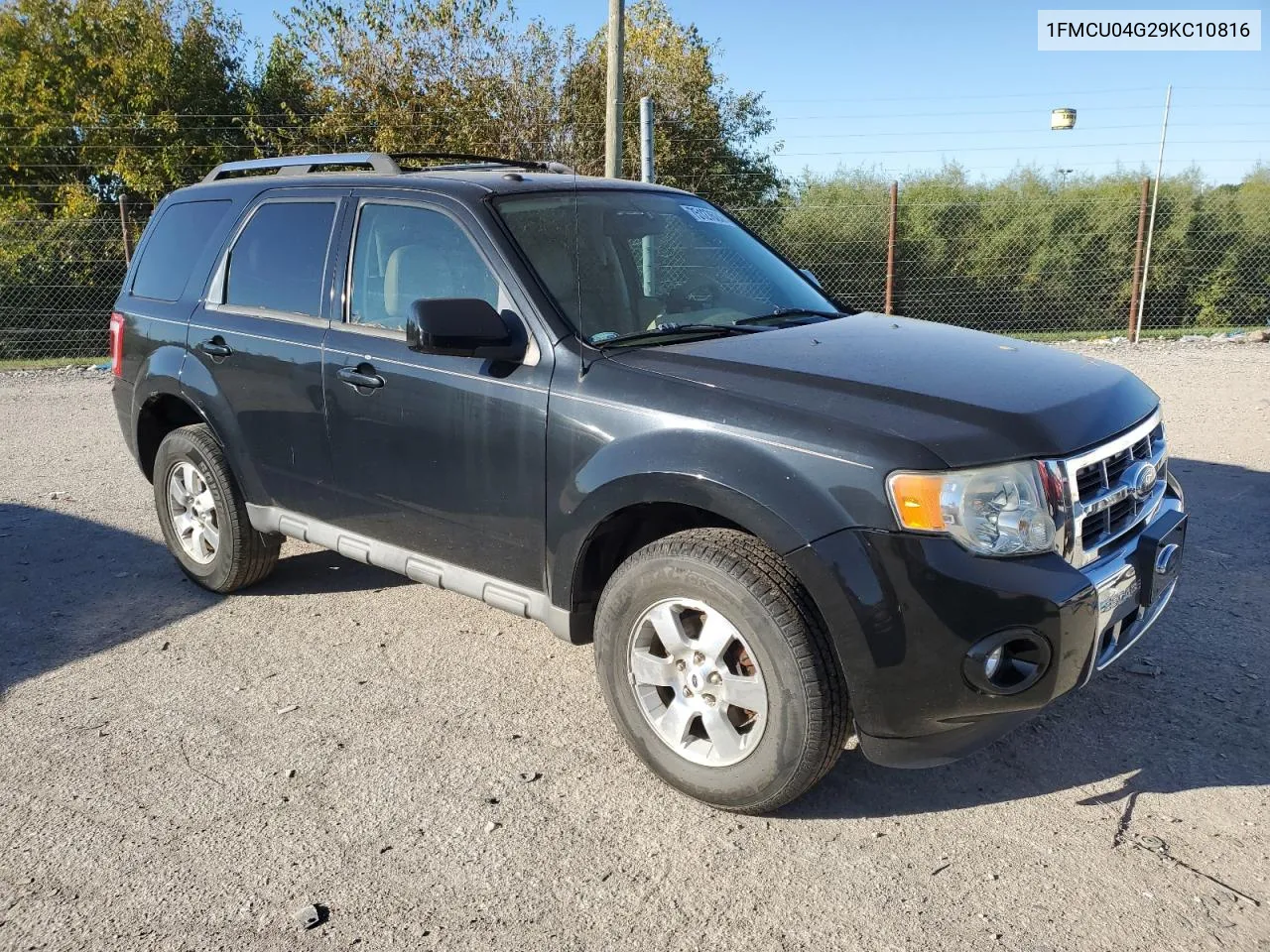 2009 Ford Escape Limited VIN: 1FMCU04G29KC10816 Lot: 75127624