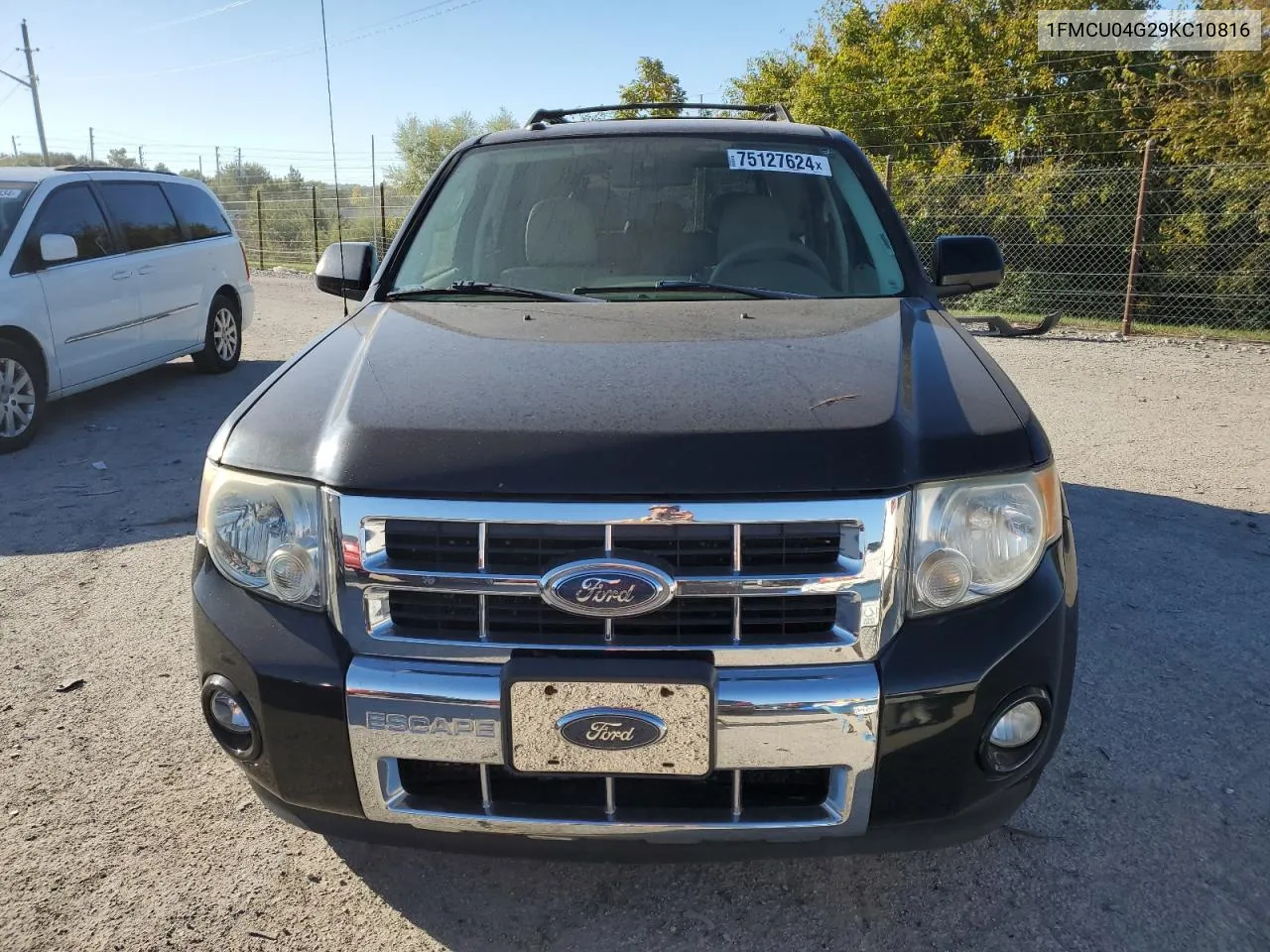 2009 Ford Escape Limited VIN: 1FMCU04G29KC10816 Lot: 75127624